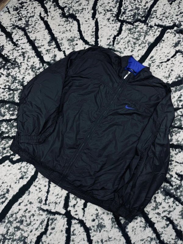 Nike Nike vintage insulated jacket black swoosh XXL blue 90s Size US XXL / EU 58 / 5 - 2 Thumbnail
