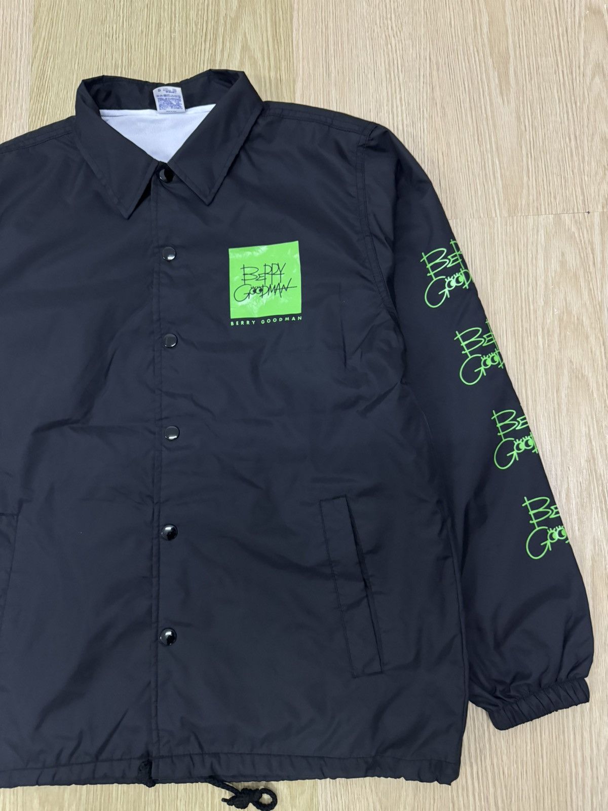 Band Tees × Japanese Brand Berry Good Japanese Rap Group coach jacket Size US M / EU 48-50 / 2 - 3 Thumbnail