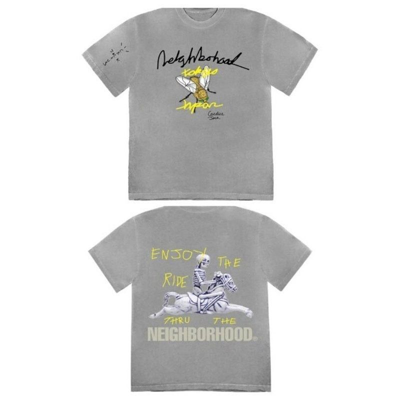 Neighborhood × Travis Scott Travis Scott Neighborhood Carousel T Shirt SS21 Deadstock XL Size US XL / EU 56 / 4 - 5 Thumbnail