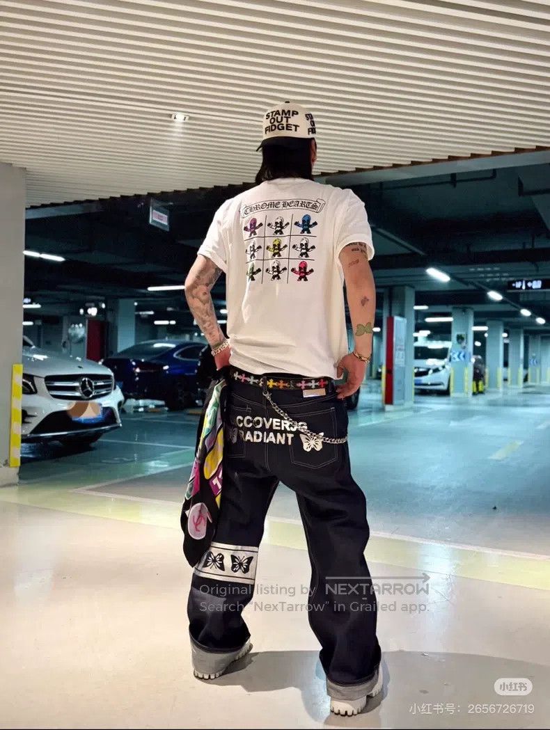 Chrome Hearts Chrome Hearts Size XXL White Foti jiugongge short sleeve Size US XXL / EU 58 / 5 - 9 Thumbnail