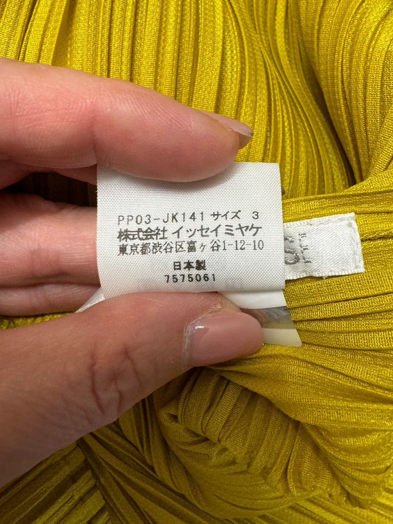 Issey Miyake Issey Miyake size:3 Yellow pleated vest Size M / US 6-8 / IT 42-44 - 4 Thumbnail