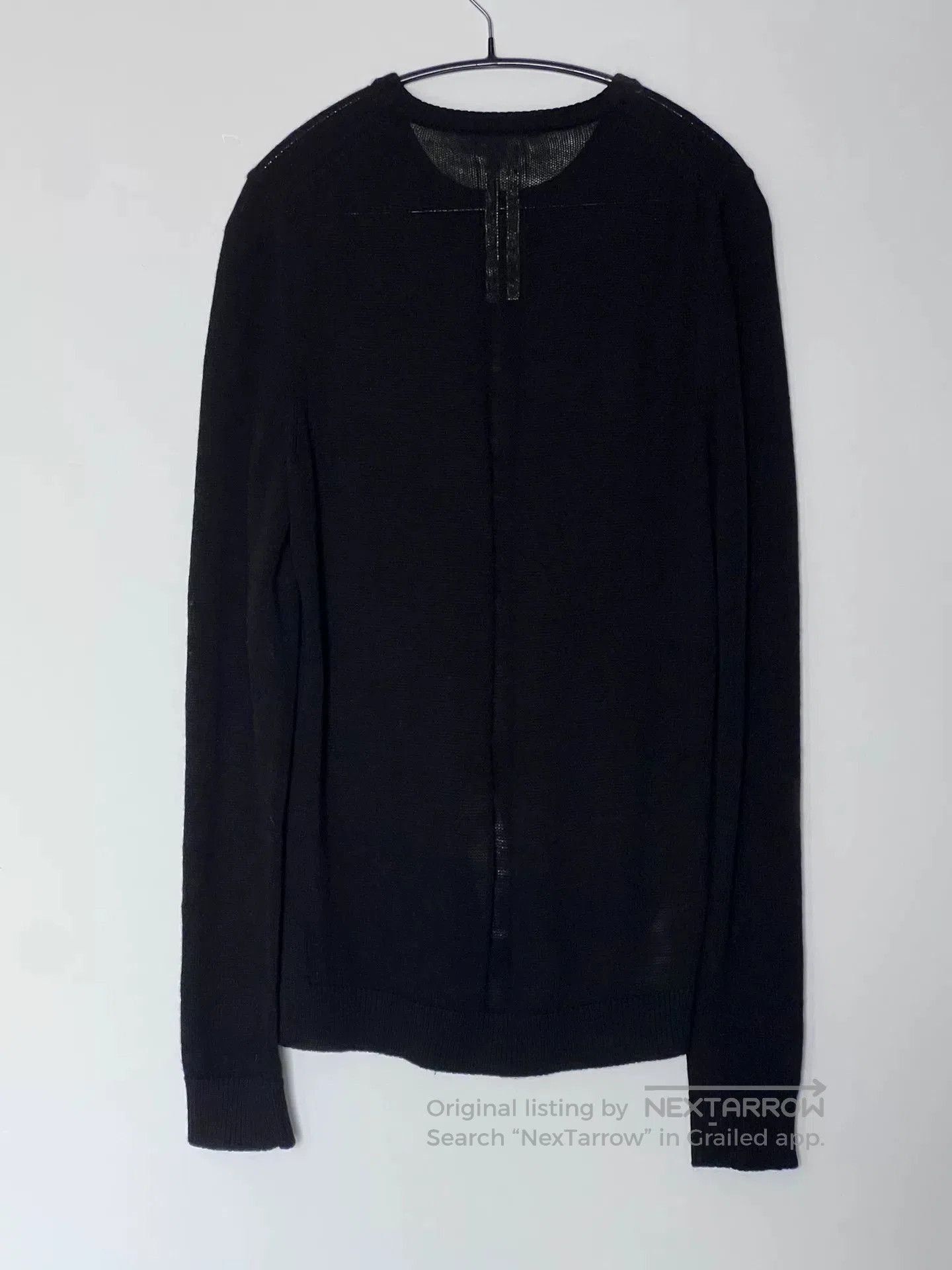 Rick Owens rick owens black color block long sleeve top. Size US L / EU 52-54 / 3 - 5 Thumbnail