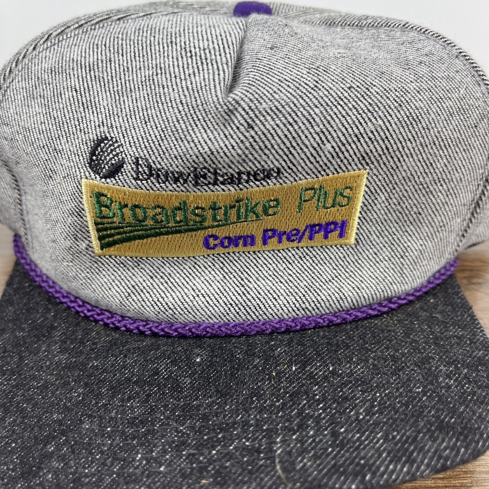 Other Broadstrike Plus Corn Hat Gray Snapback Hat Adjustable Adult Size ONE SIZE - 7 Thumbnail