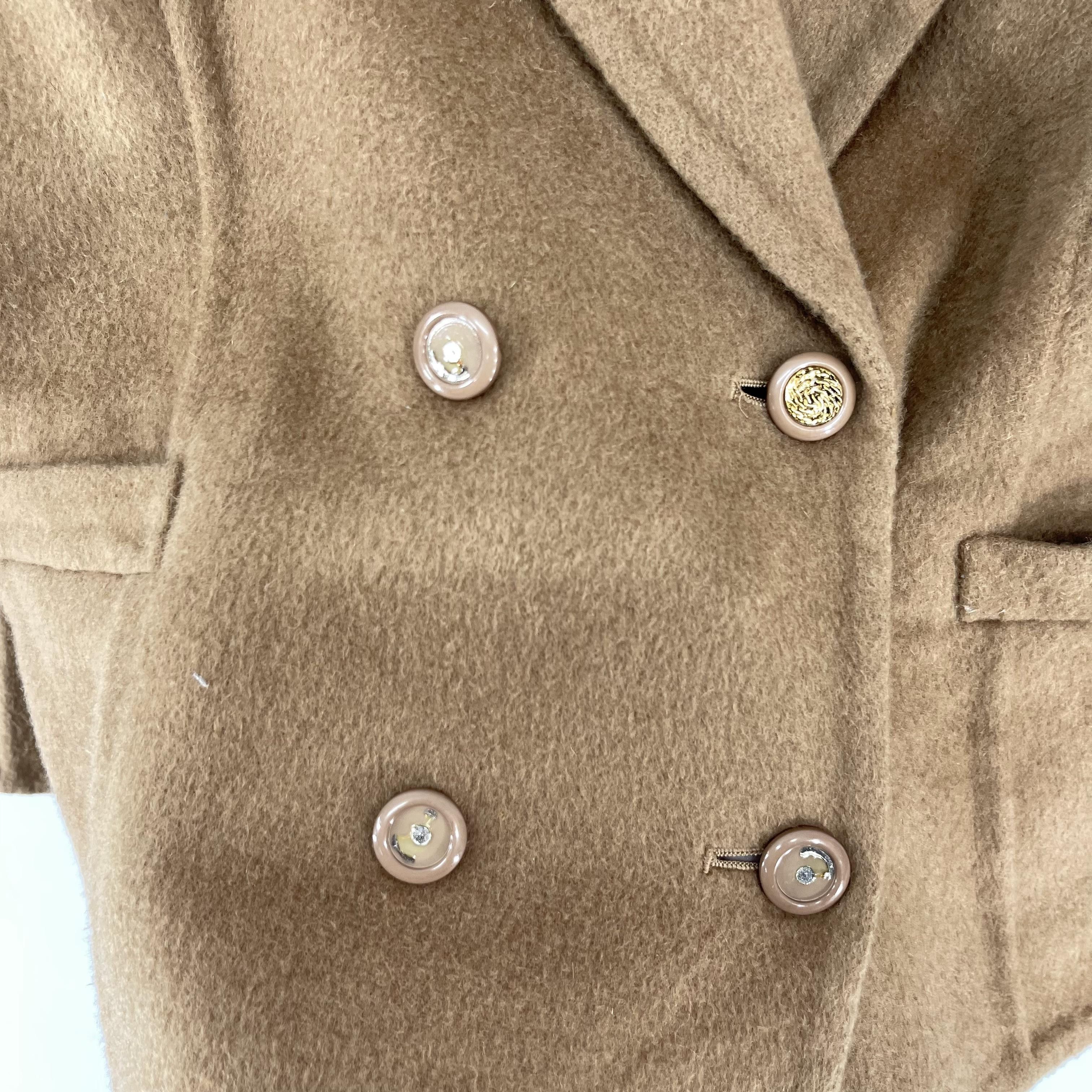 Burberry × Vintage Vintage 90s BURBERRYS Blazer Style Wool Casual Jacket Size S / US 4 / IT 40 - 4 Thumbnail