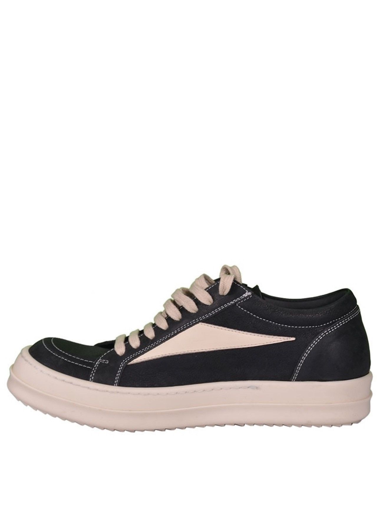Rick Owens Last Size Rick Owens Vintage Low Black and Milk Sneakers Size US 9 / IT 39 - 3 Thumbnail