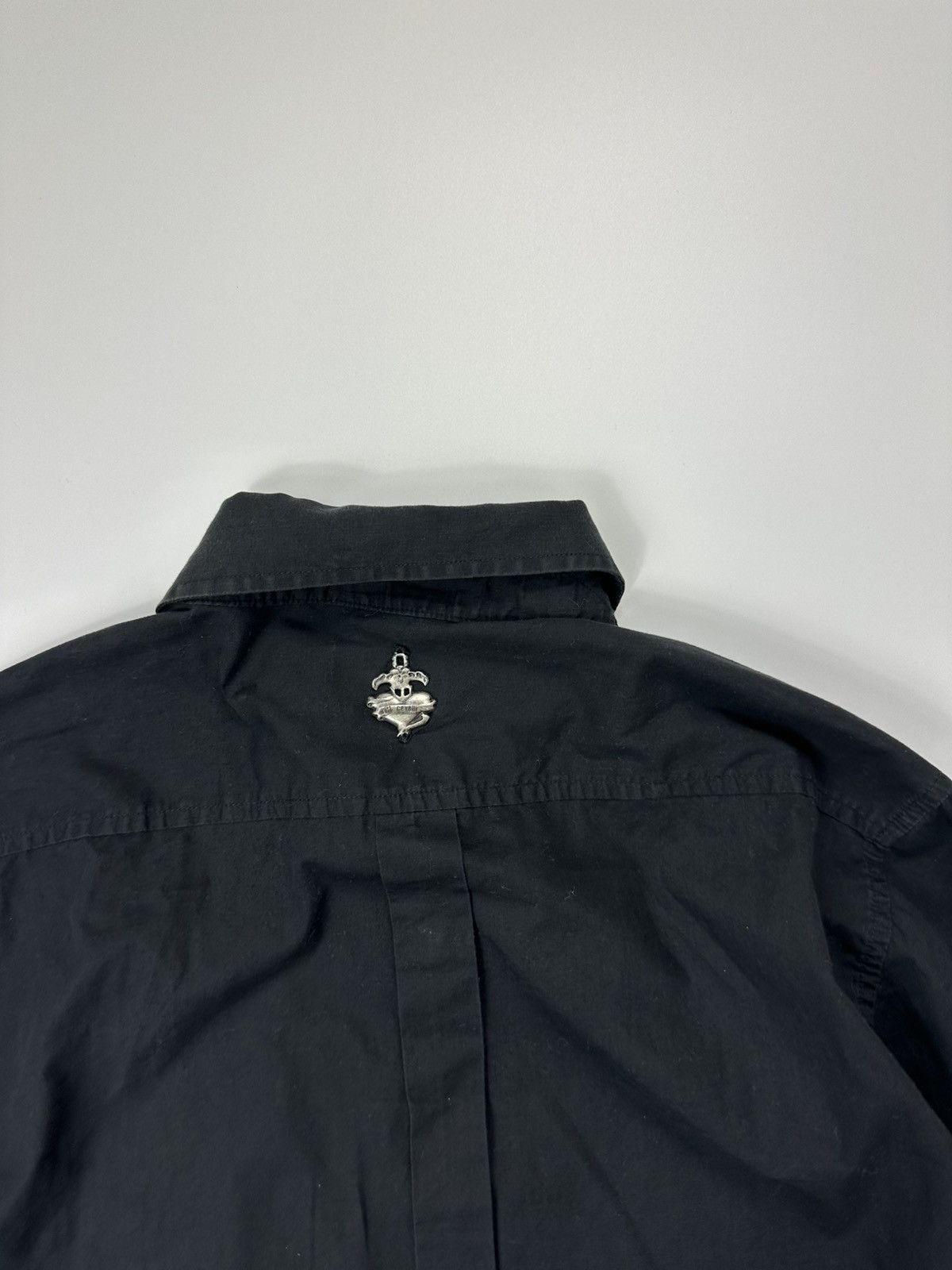 Just Cavalli Just Cavalli Formal Shirt Metal Logo Back Size US XL / EU 56 / 4 - 15 Thumbnail