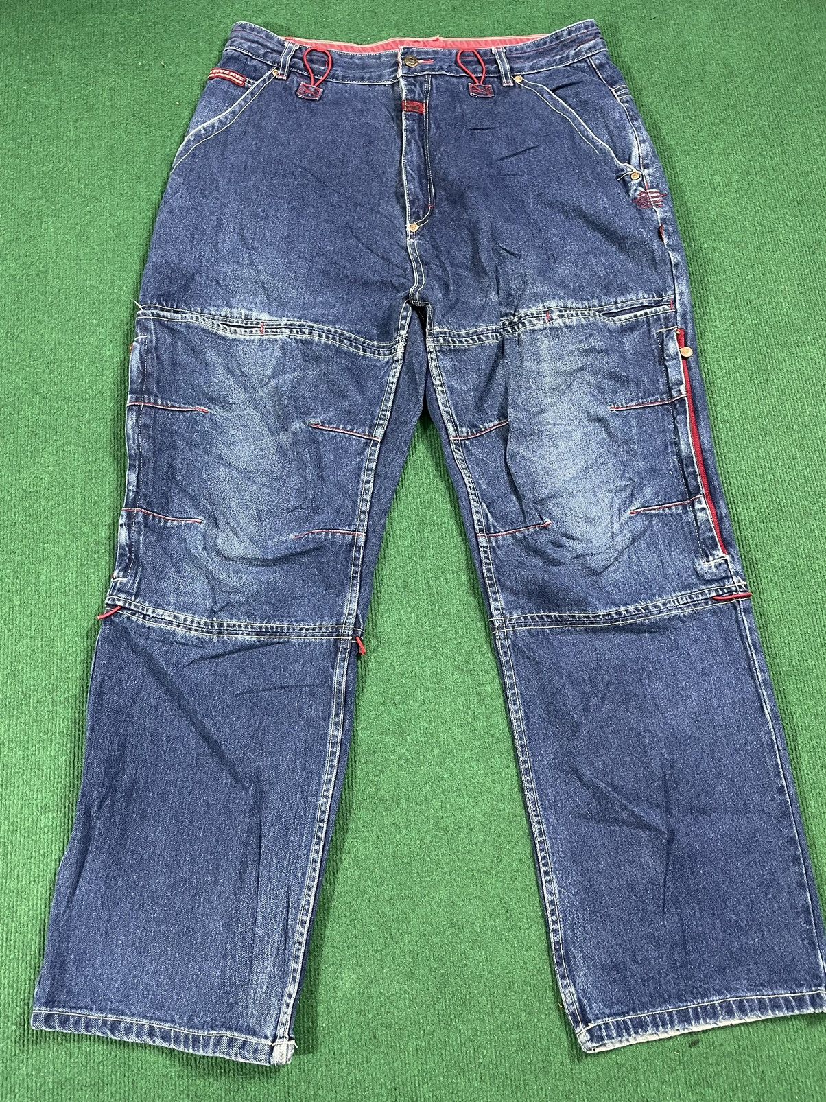 Triple 5 Soul Vintage Triple 5 Soul Baggy Hip Hop Jeans Size US 36 / EU 52 - 3 Thumbnail