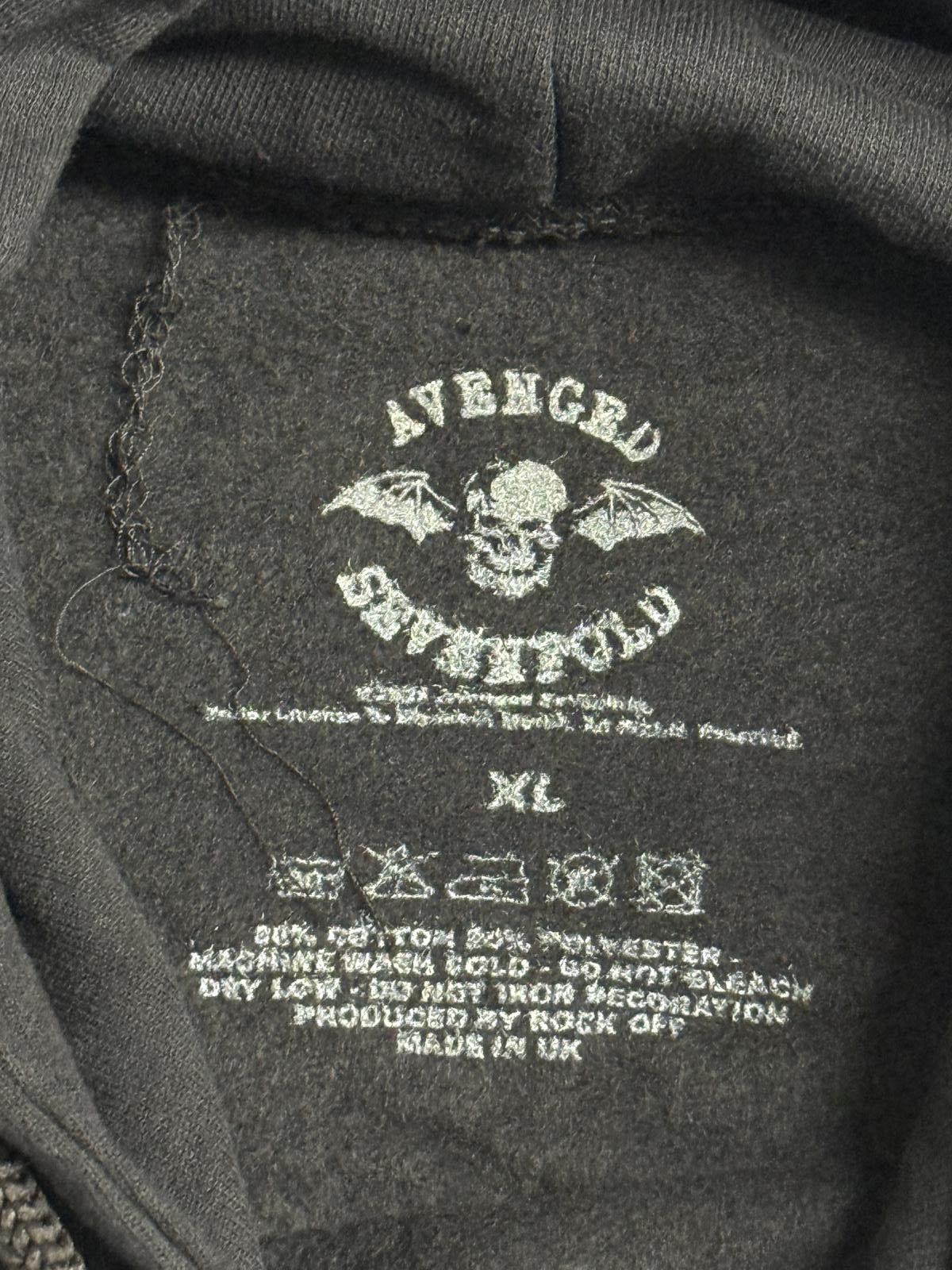 Other Avenged Sevenfold Hoodie - A7X Self Titled White Album Merch Size US XL / EU 56 / 4 - 2 Thumbnail