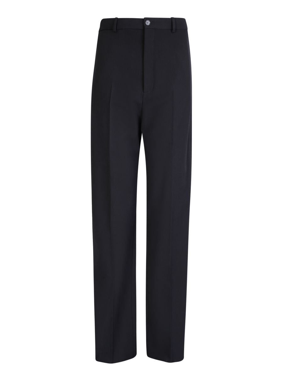 Balenciaga o1s1rm0925 Large Fit Tailored Pants in Black Size US 30 / EU 46 - 1 Thumbnail