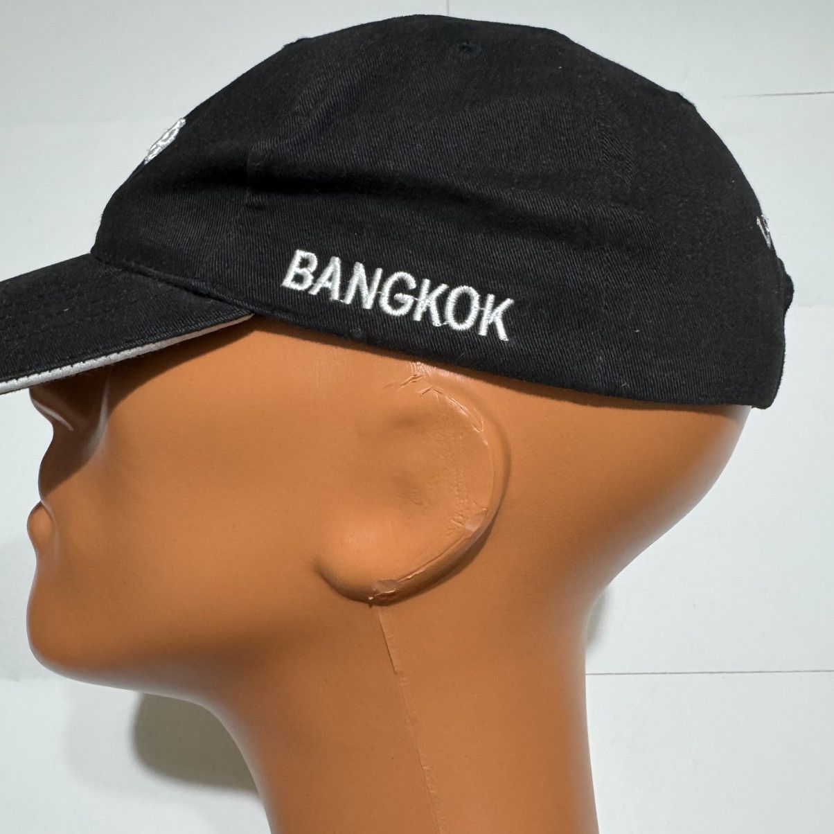 Hard Rock Cafe × Vintage Vintage Hard Rock Cafe Bangkok Snap Back Black Baseball Cap Size 40 - 6 Thumbnail