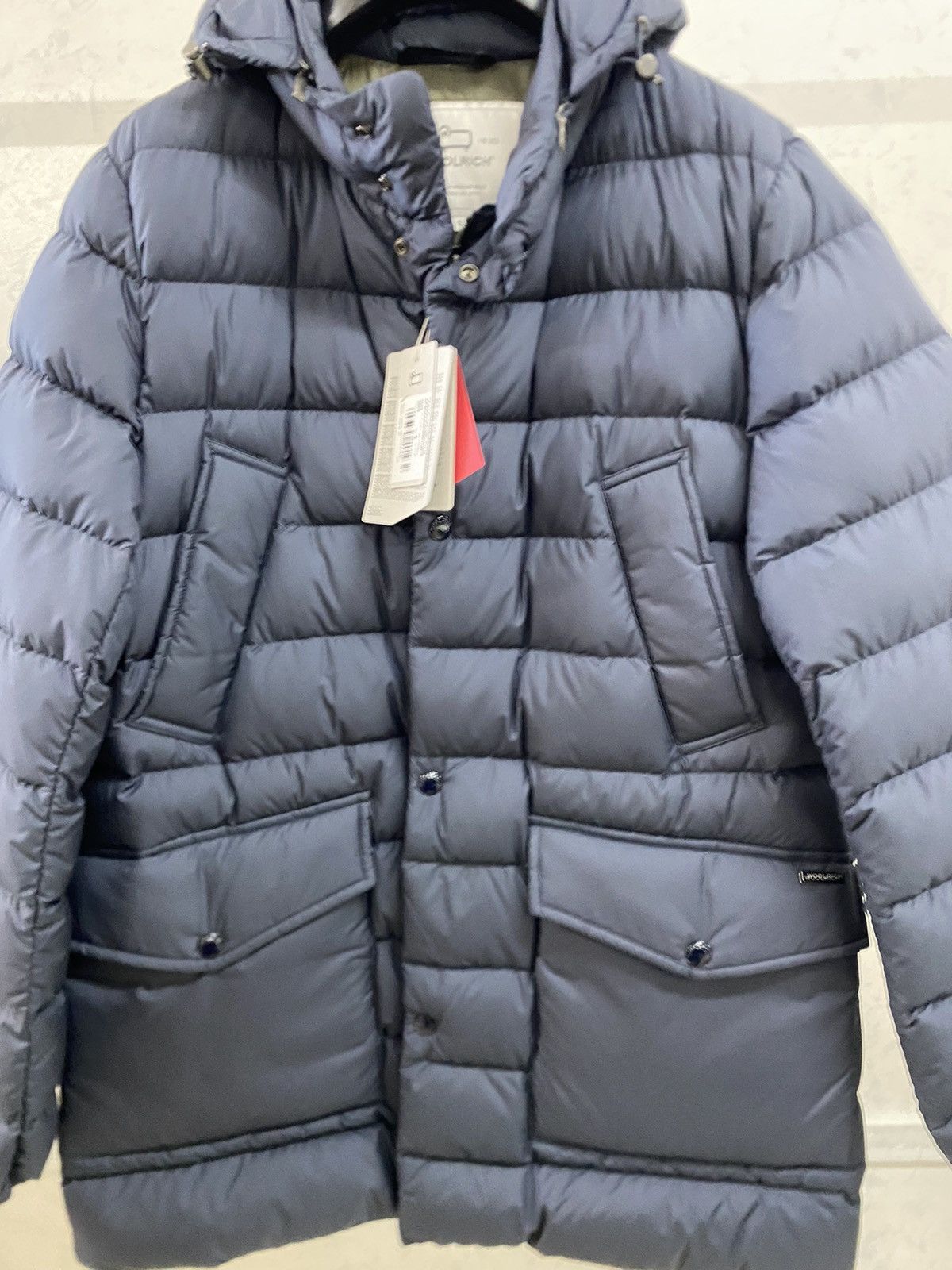 Other Woolrich Sierra Detechable Hood Down Jacket, size S, blue, Size US S / EU 44-46 / 1 - 3 Thumbnail