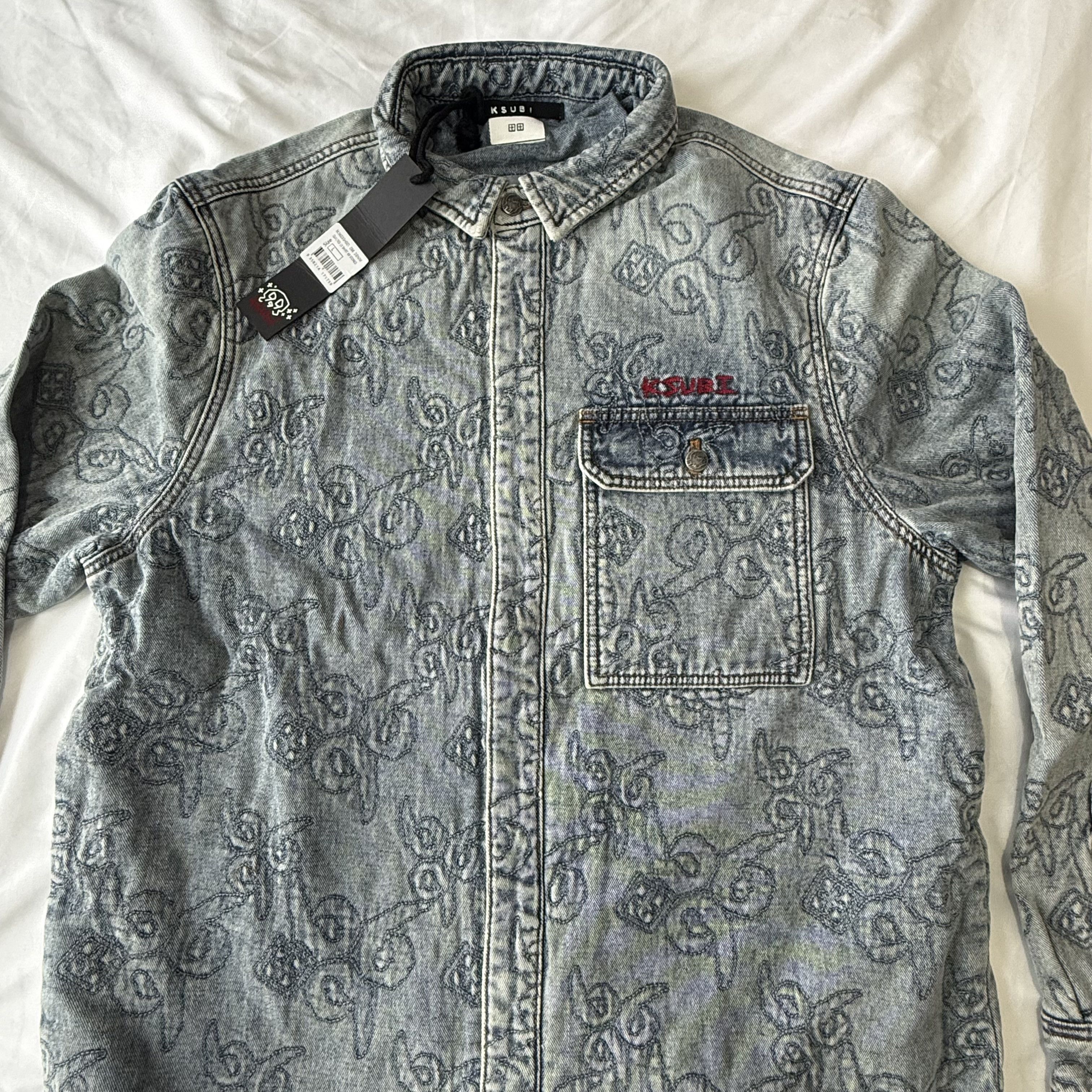 Ksubi Ksubi x Juice WRLD 999 Quilted Denim Size US L / EU 52-54 / 3 - 2 Thumbnail