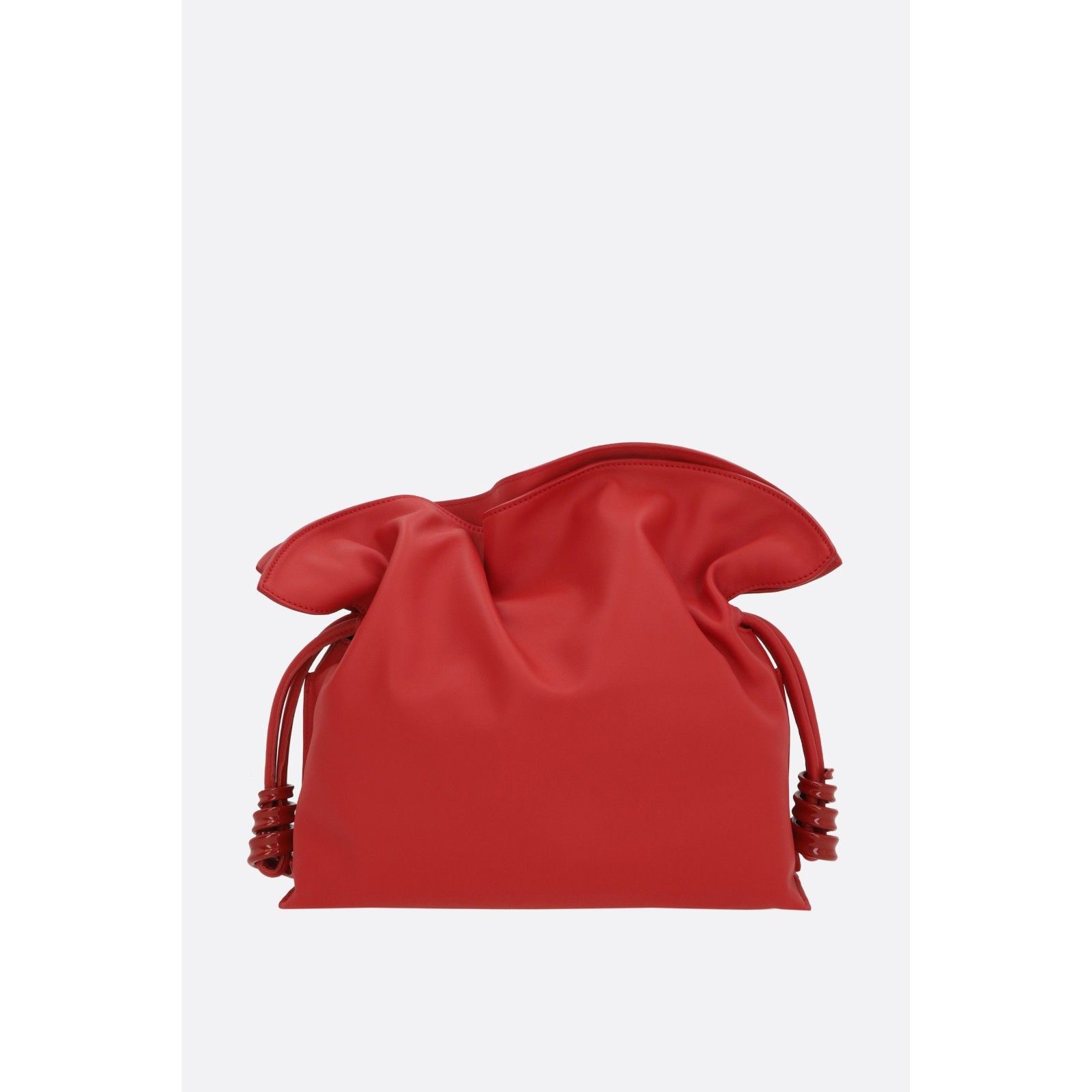 Loewe LOEWE Flamenco Medium Coil $4450 Scarlet Red Nappa Leather C Size ONE SIZE - 3 Thumbnail