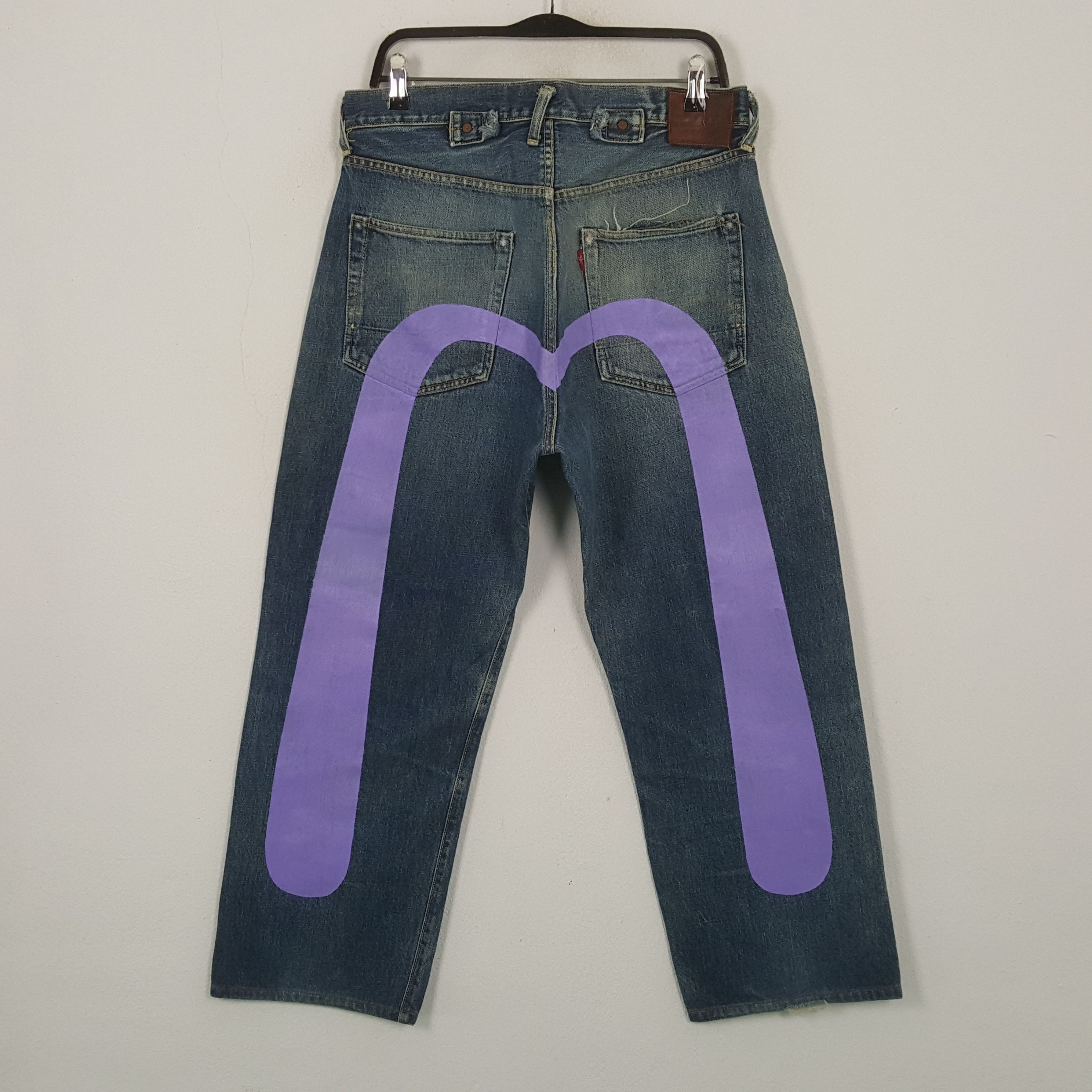 Evisu Evis Japanese Brand Custom Daicock Jeans RR11 Size US 32 / EU 48 - 1 Thumbnail