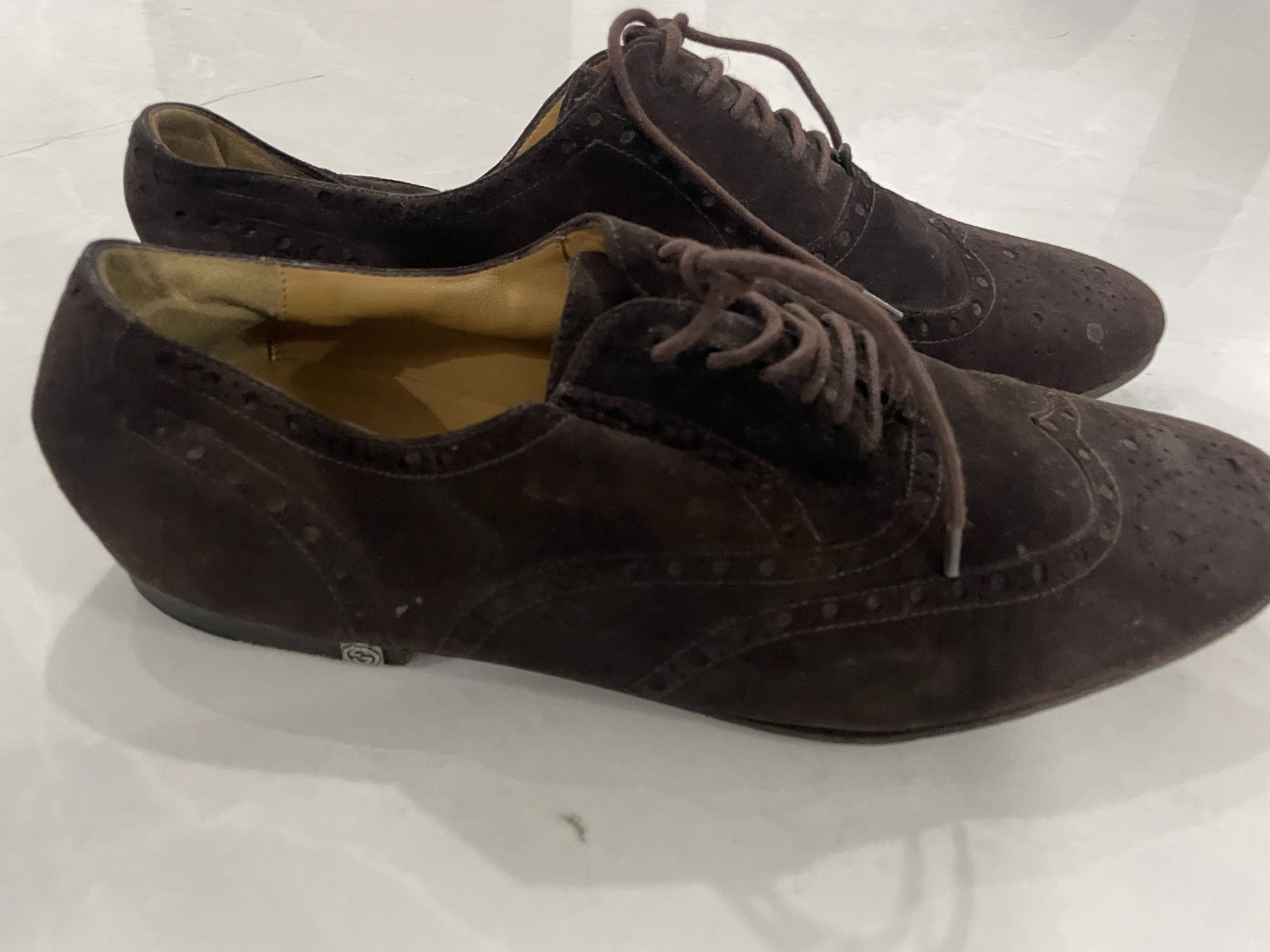 Gucci Gucci suede shoes Size US 7.5 / EU 40-41 - 4 Thumbnail