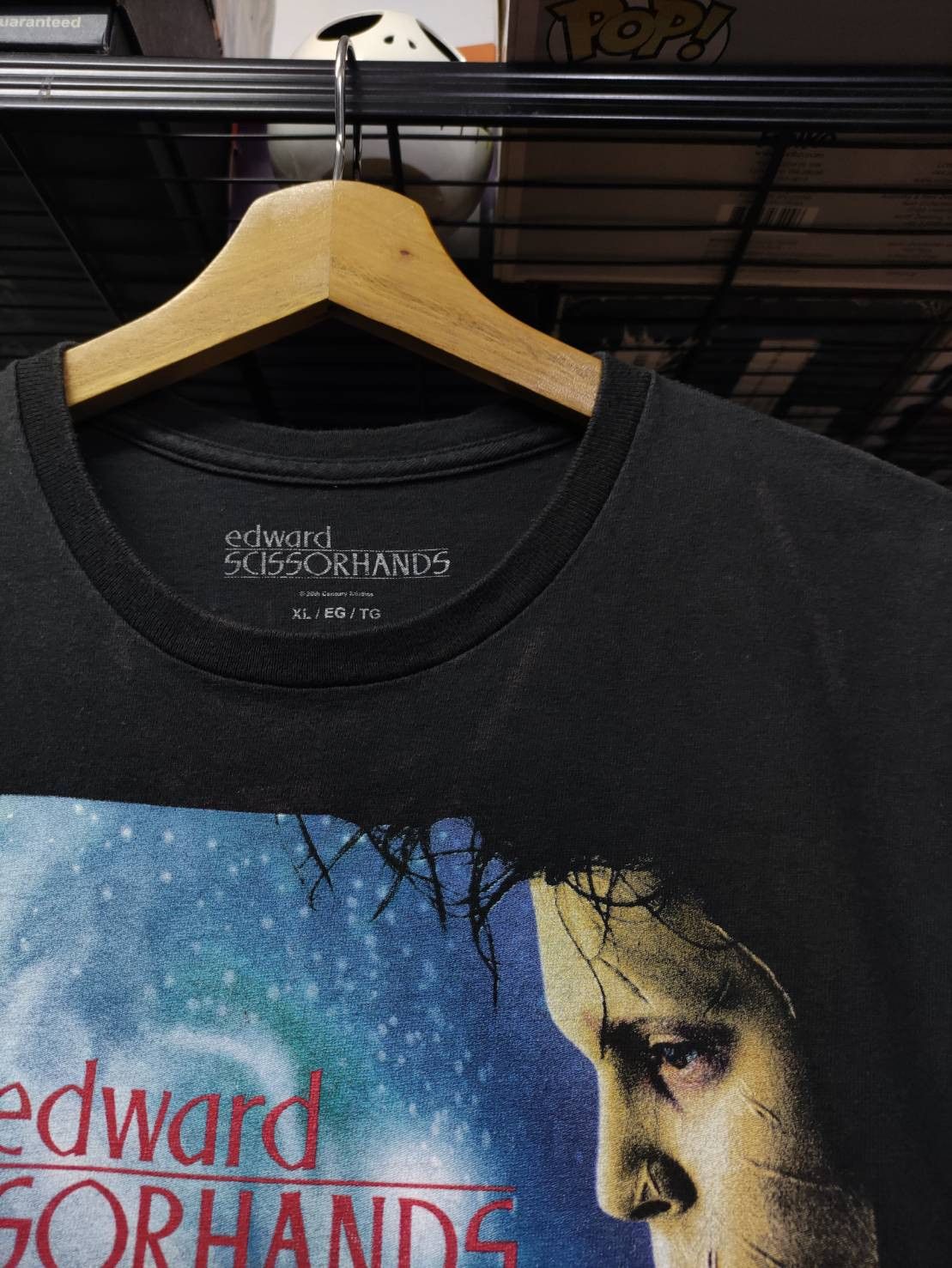 Expert Horror Edward Scissorhands " I Am Not Complete " Movie Promo Size US XL / EU 56 / 4 - 5 Thumbnail