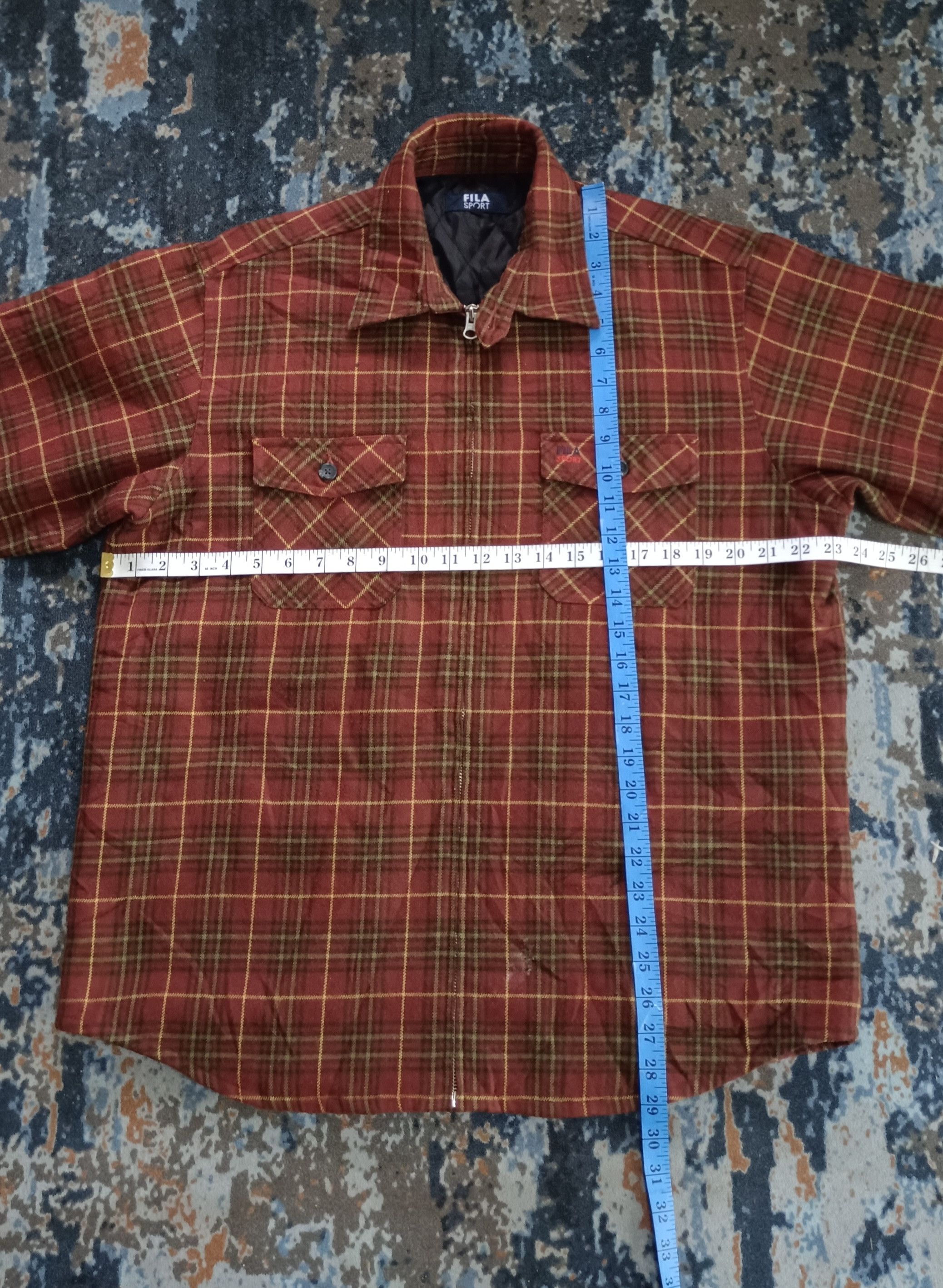Fila Fila Sport Puffer Inner Button Up Jacket Size US L / EU 52-54 / 3 - 16 Thumbnail