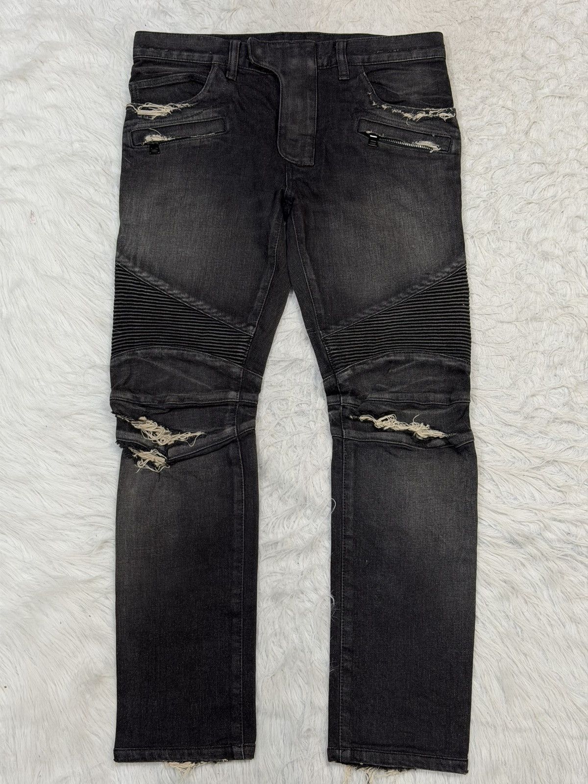 Balmain Balmain paris Biker jeans Size US 30 / EU 46 - 19 Thumbnail