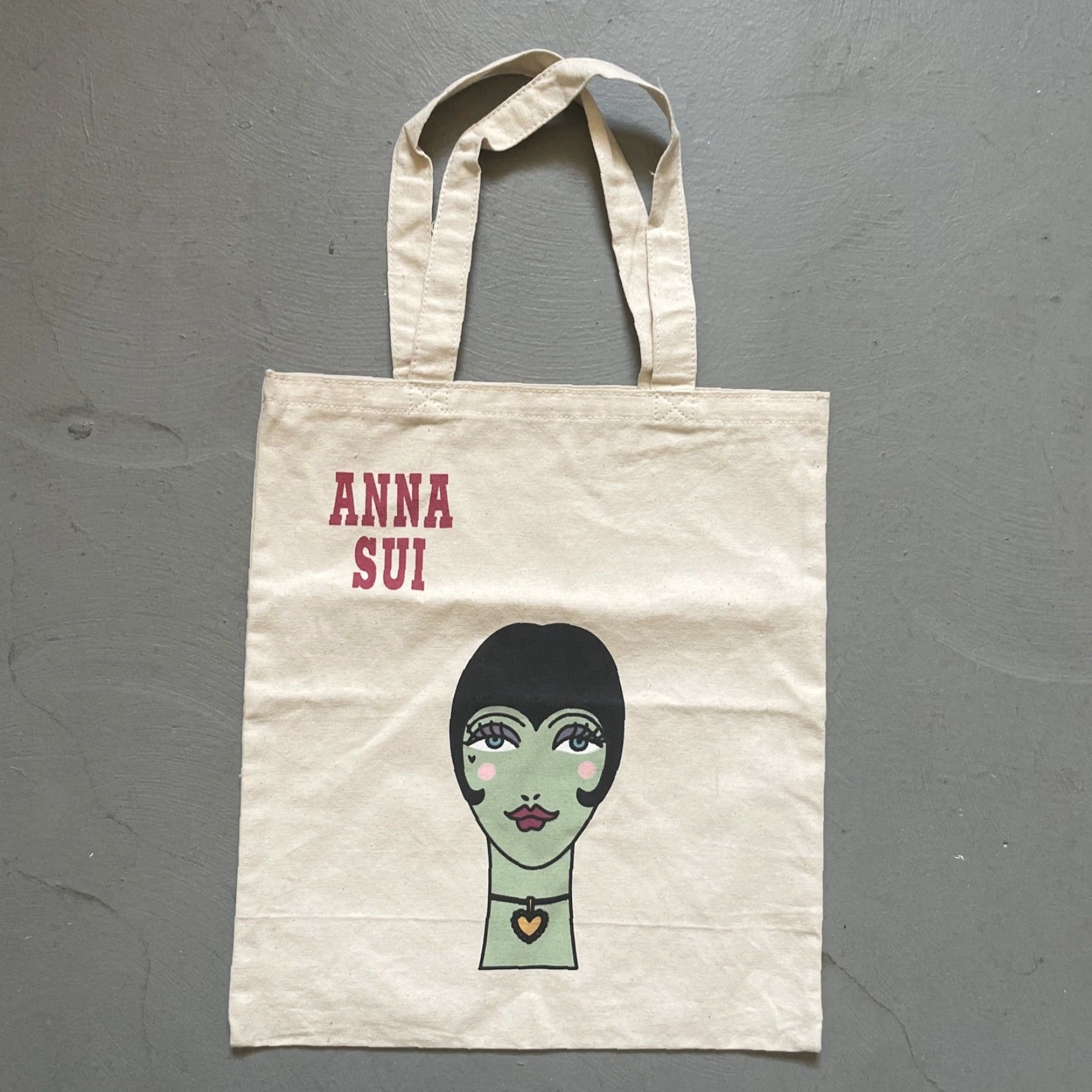 Anna Sui VINTAGE Anna Sui Tote Cartoon Travel Unisex Adults Cotton See Photos NWOT Tote Bag Size ONE SIZE - 2 Thumbnail