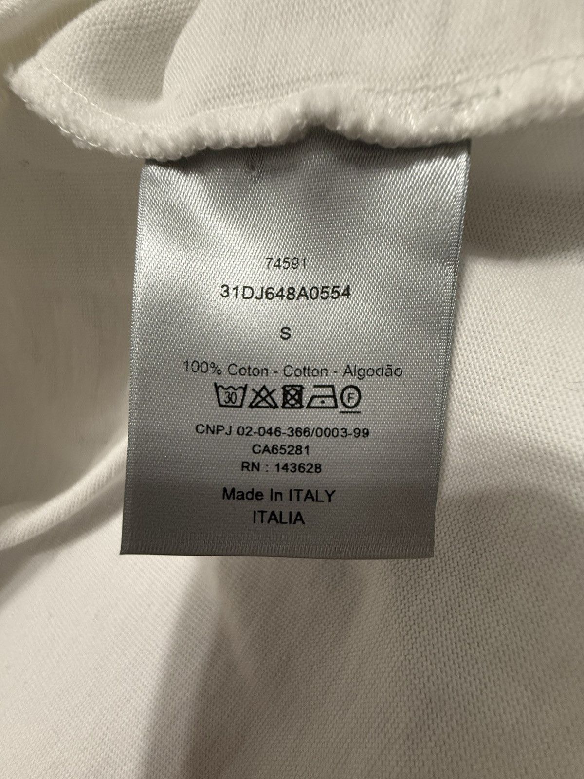 Dior × ERL Dior x ERL Long Sleeve Tee Size US S / EU 44-46 / 1 - 6 Thumbnail