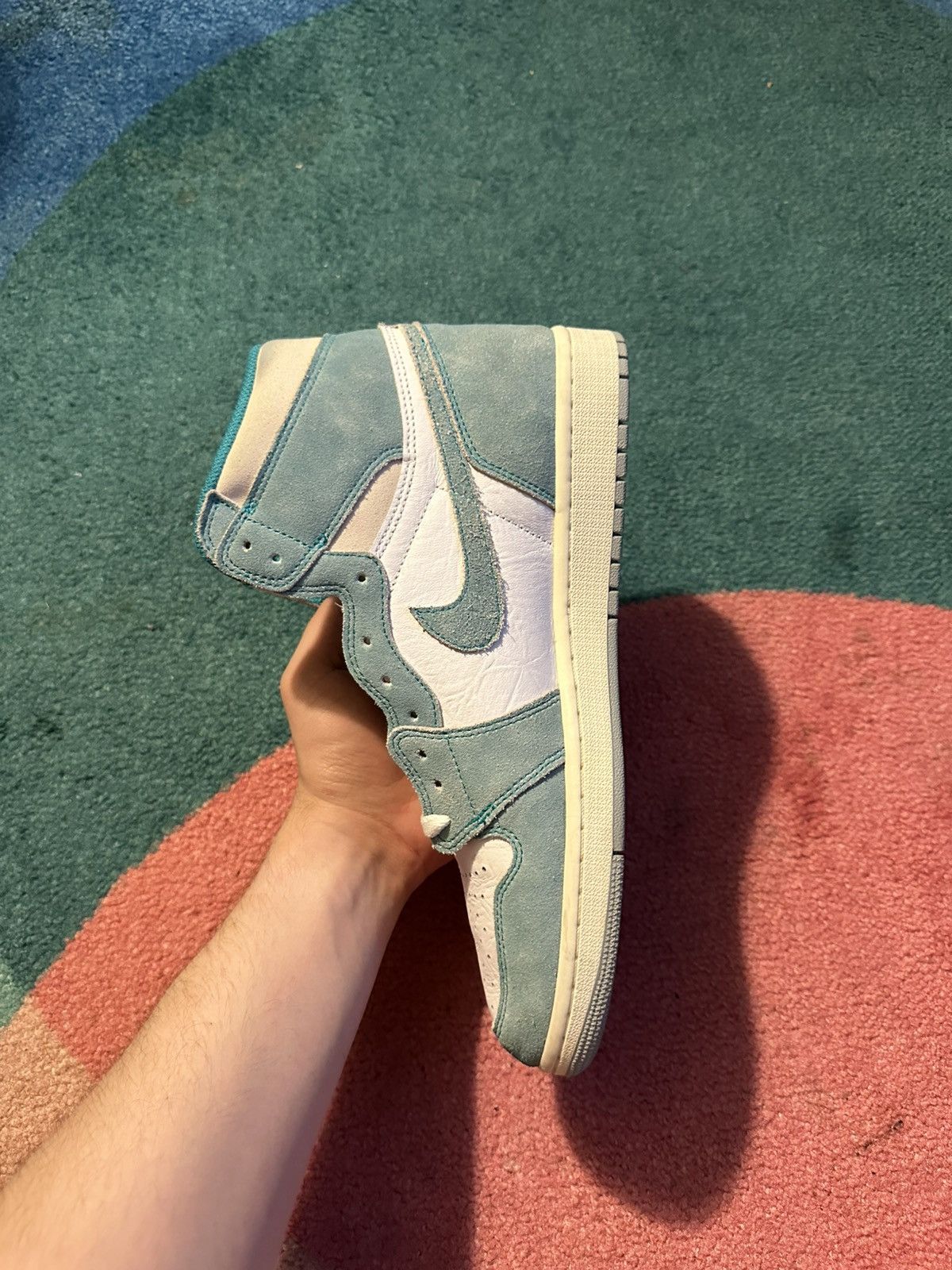 Jordan Brand Air Jordan 1 Retro High OG Turbo Green Size US 11.5 / EU 44-45 - 5 Thumbnail