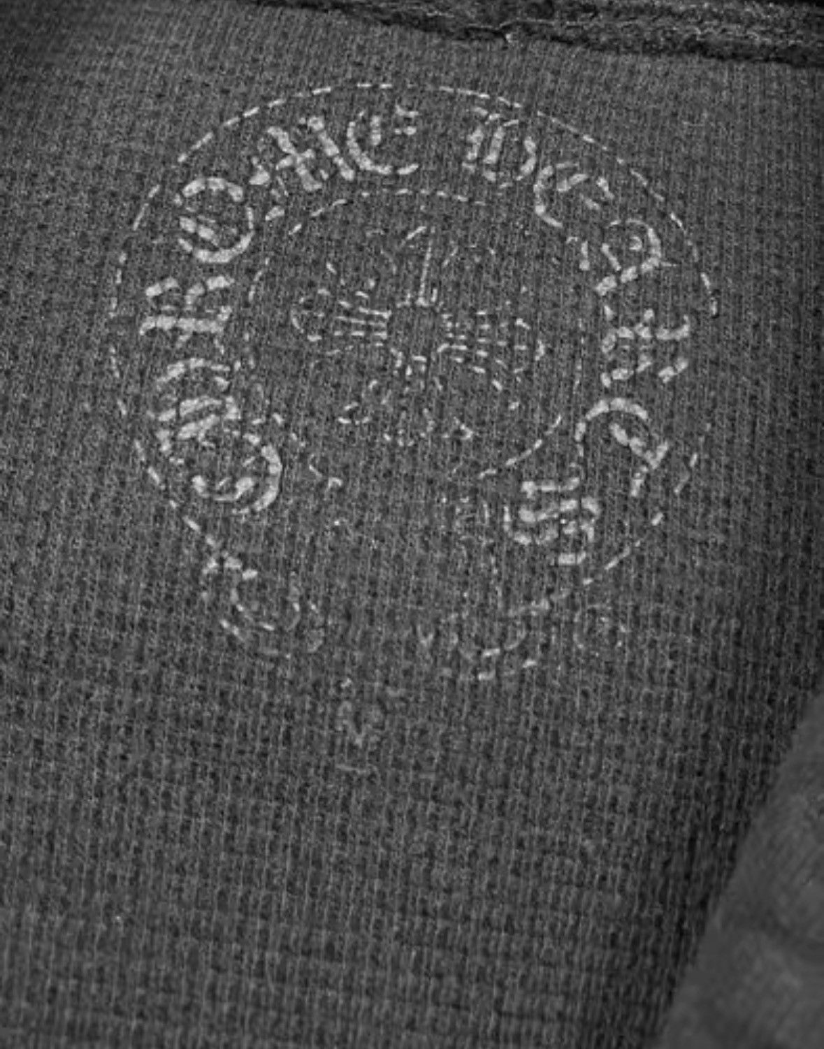 Chrome Hearts CHROME HEARTS Size M Black Waffle Fuckyou Zip-up Hoodie Size US M / EU 48-50 / 2 - 2 Thumbnail
