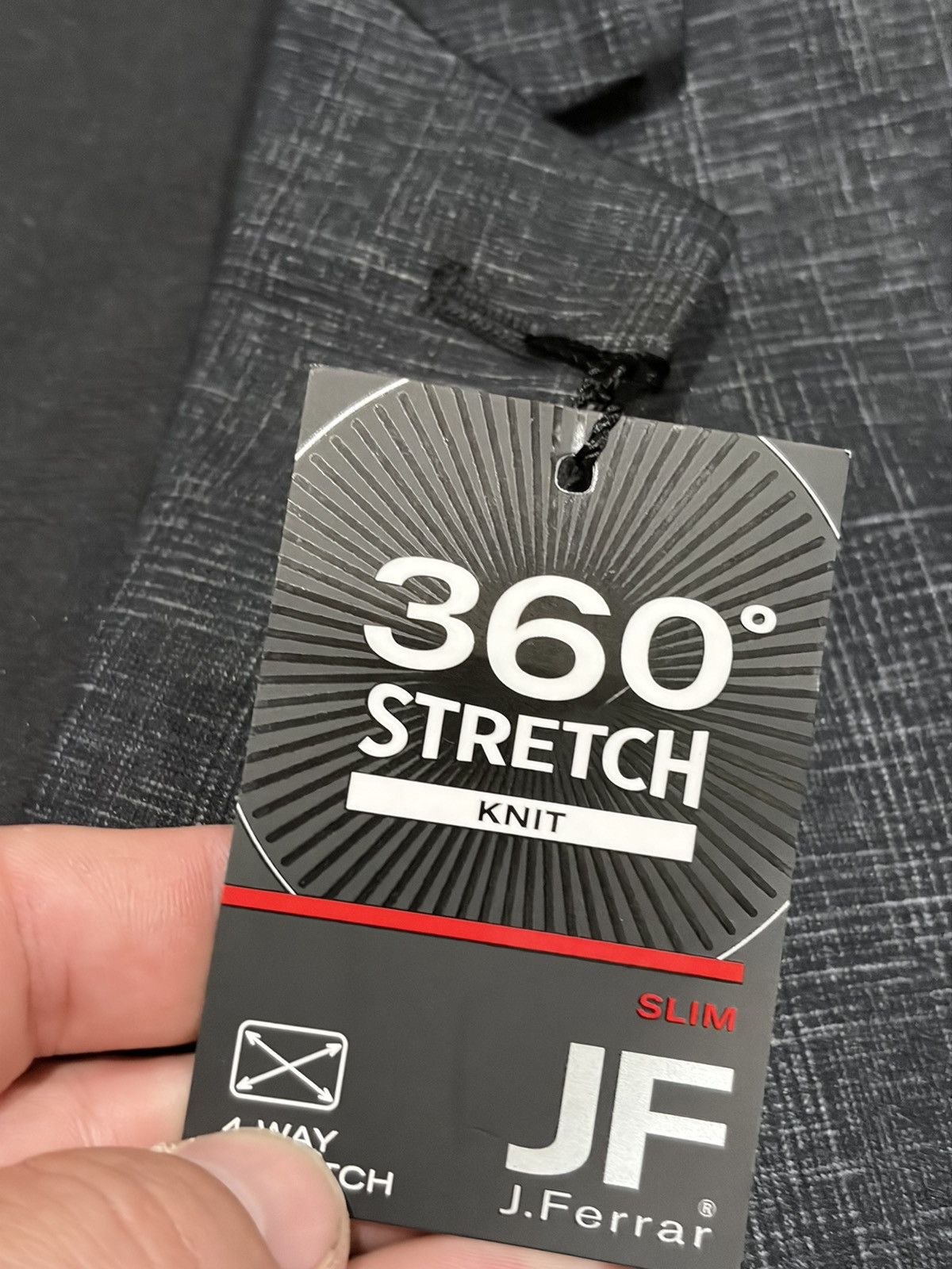 J Ferrar J.Ferrar Slim Fit 360° Stretch Knit Unstructured Blazer NWT Size 46R - 4 Thumbnail