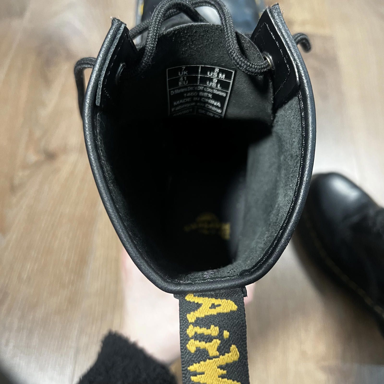 Dr. Martens 💥 Dr. Martens 1460 BEX Black Leather Boots UK Size 7 EU 41 Size US 8 / EU 41 - 9 Thumbnail