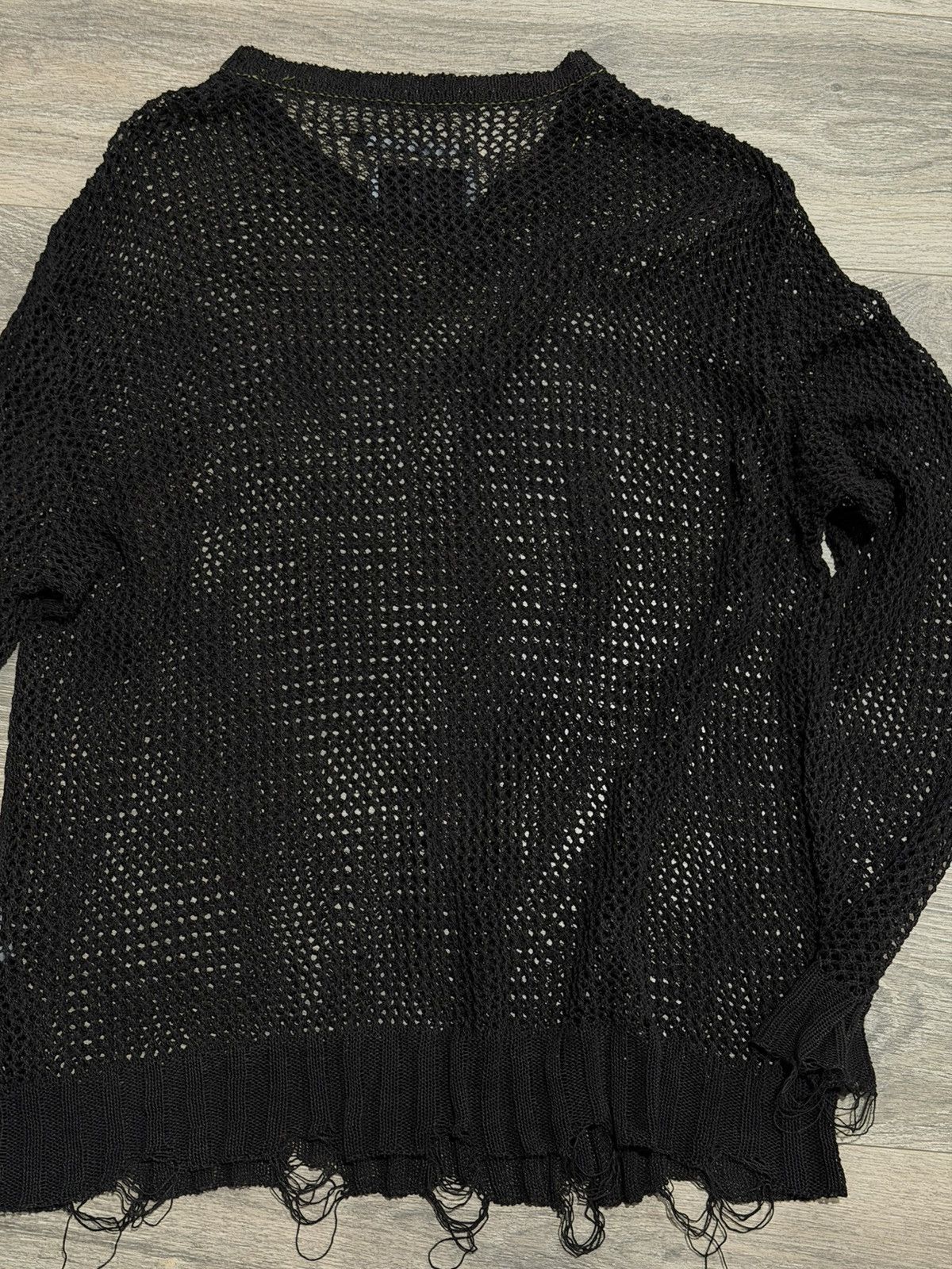 Song For The Mute Song for the mute Oversized Sheer Sweater sz2 Size US M / EU 48-50 / 2 - 5 Thumbnail