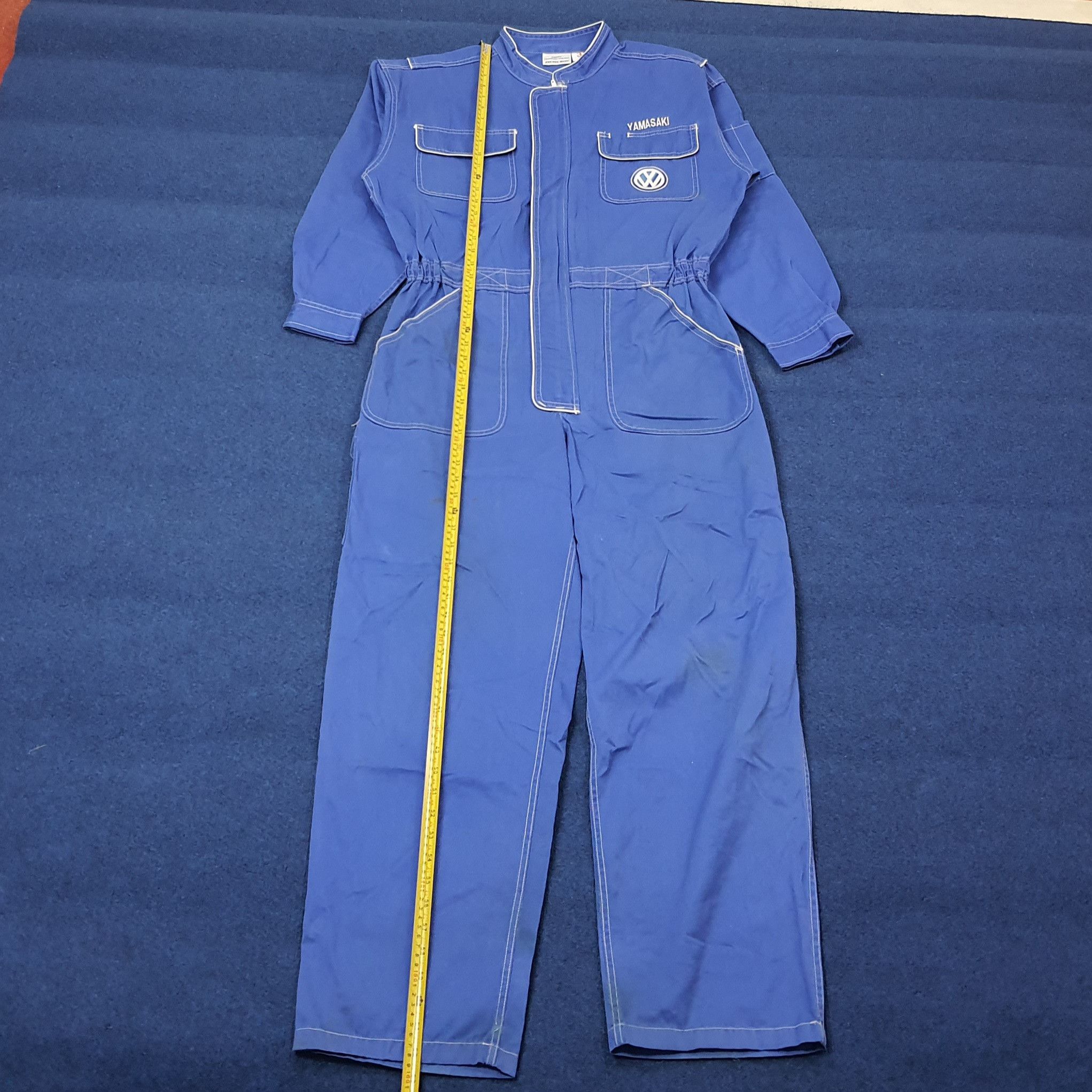 Vintage Vintage Volkswagen Automobile Work Wear Coverall C263N3 Size US L / EU 52-54 / 3 - 5 Thumbnail