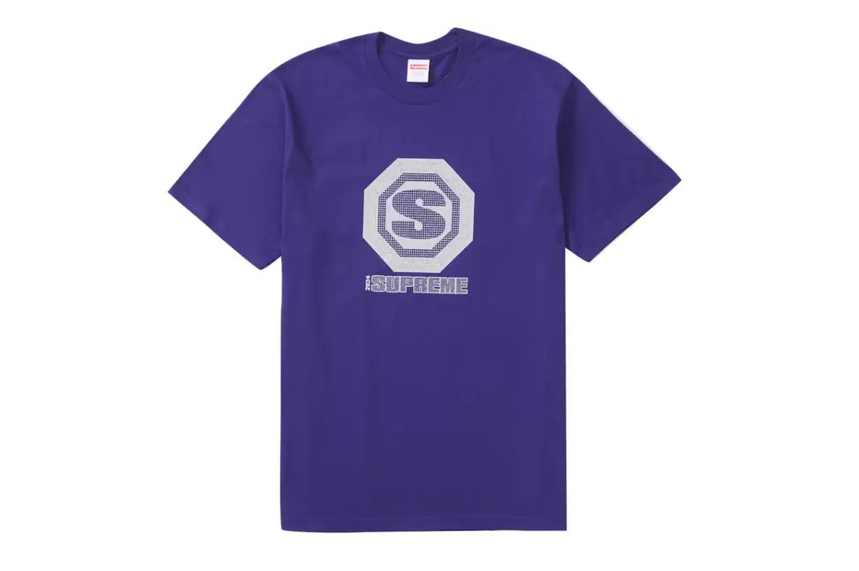 Supreme Supreme Blockbuster Tee Purple Size M Size US M / EU 48-50 / 2 - 1 Thumbnail