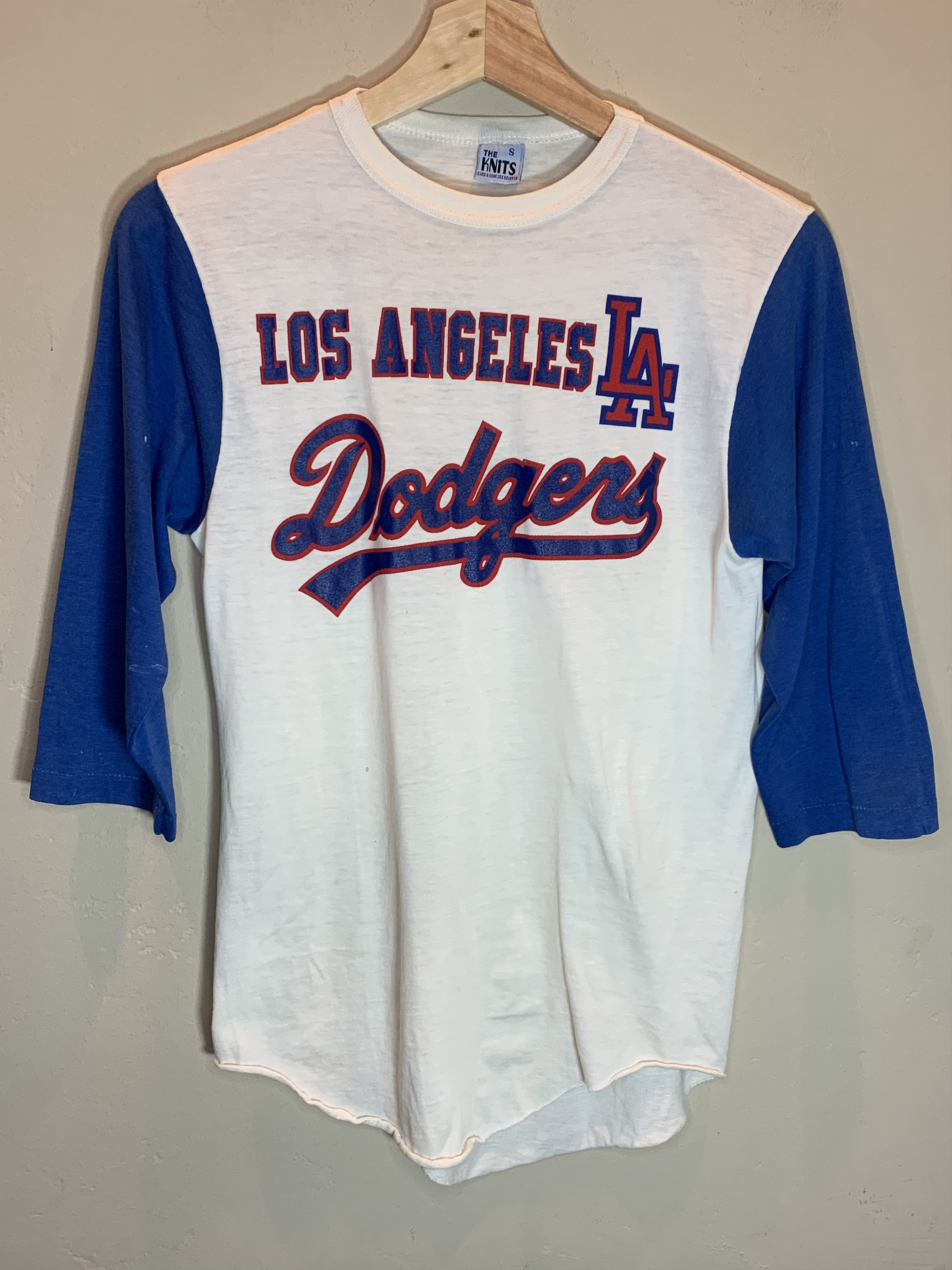 Vintage *RARE* Vintage 70’s Los Angeles LA Dodgers Raglan Shirt Size US S / EU 44-46 / 1 - 1 Thumbnail