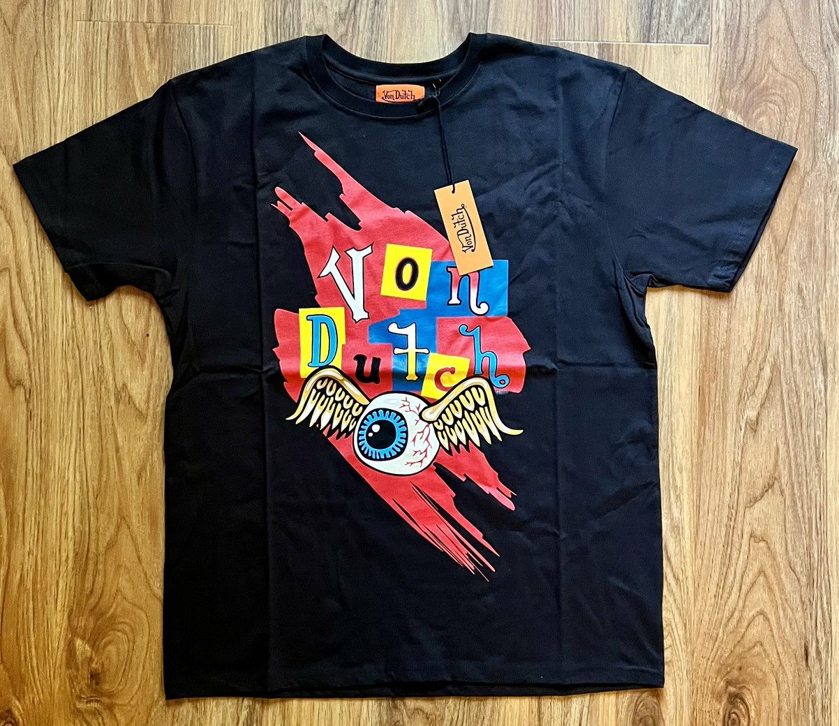 Von Dutch Y2K Von Dutch box logo black T-shirt Large Size US L / EU 52-54 / 3 - 1 Thumbnail