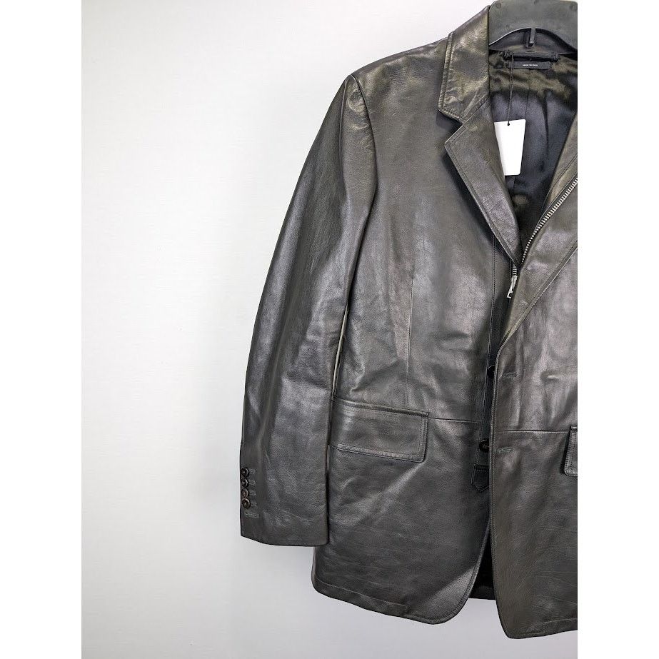 Tom Ford o1rshd1 Outwear Other Leather Jacket in Black Size US M / EU 48-50 / 2 - 2 Thumbnail
