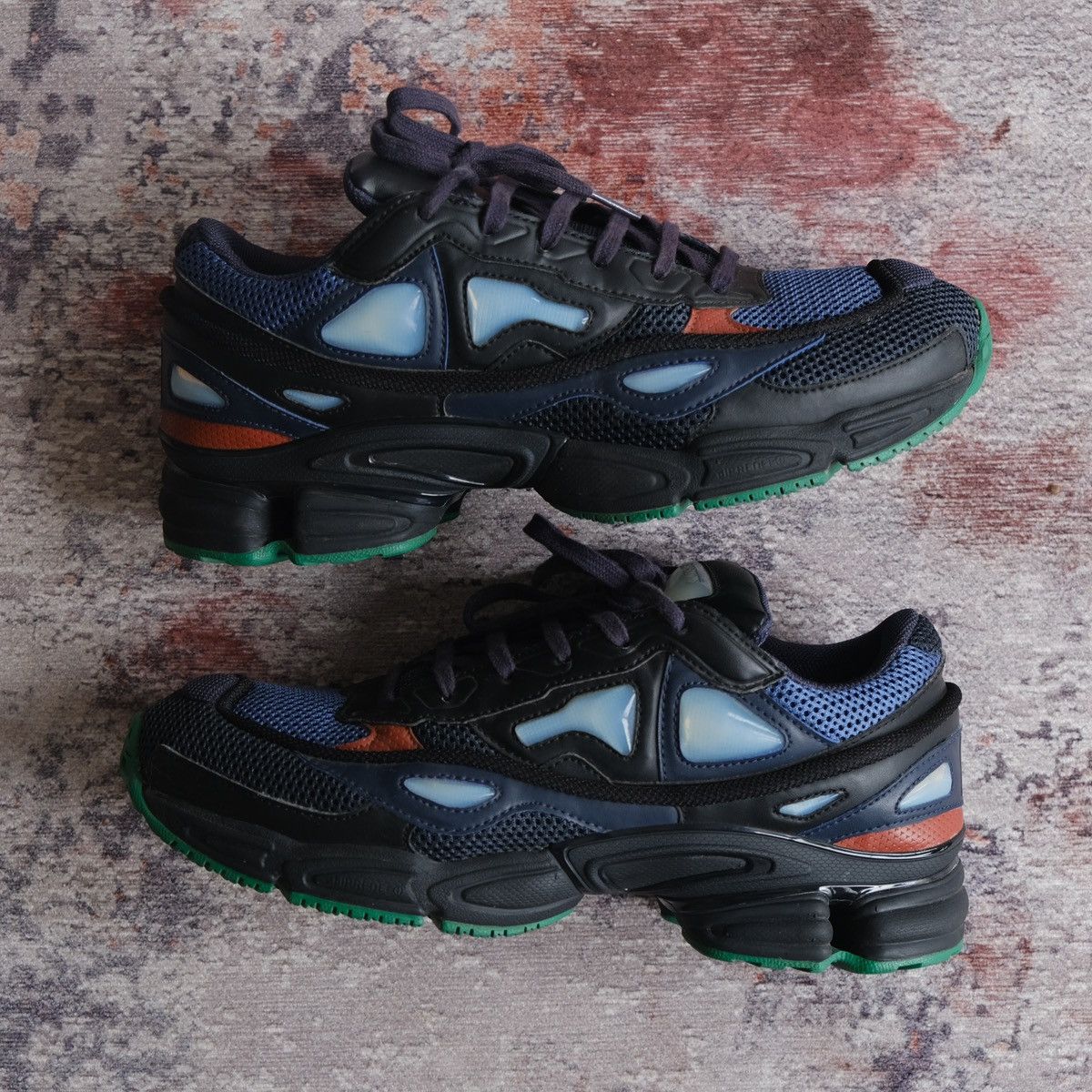 raf simons ozweego 2 night marine