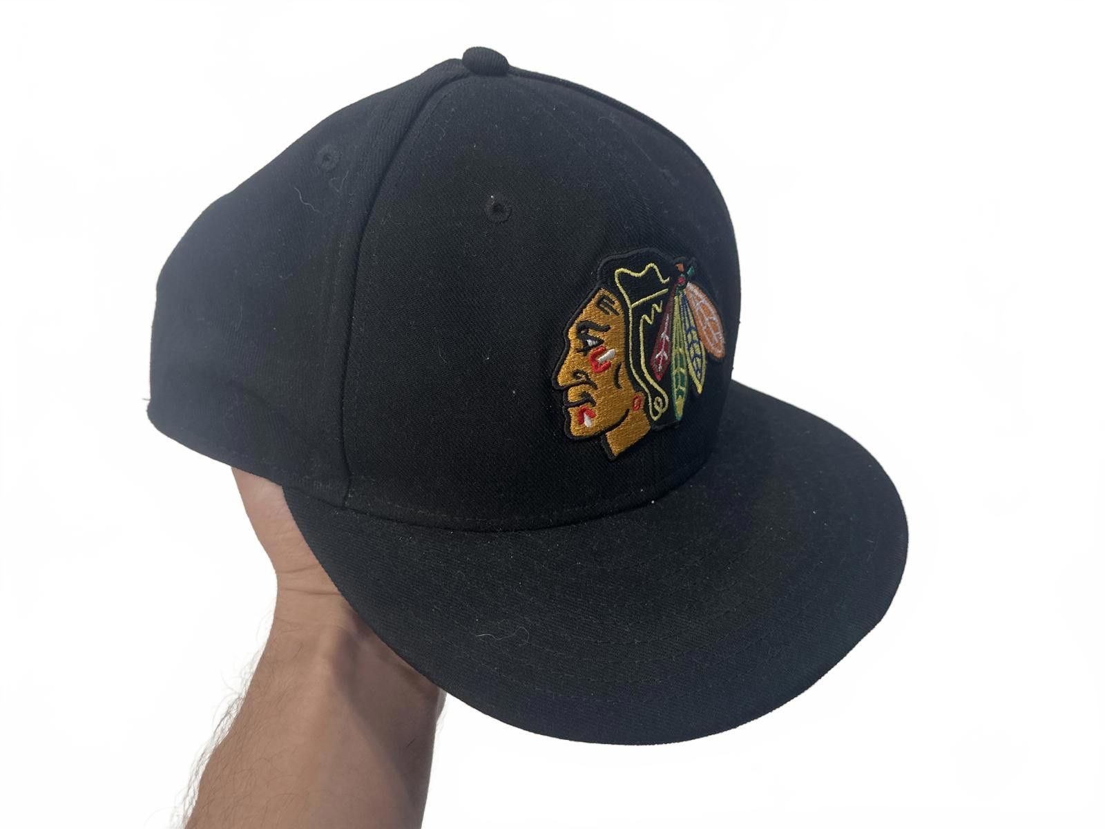 NHL Fanatics x Chicago Blackhawks NHL - 7 1/4 Fitted Hat Size ONE SIZE - 1 Thumbnail