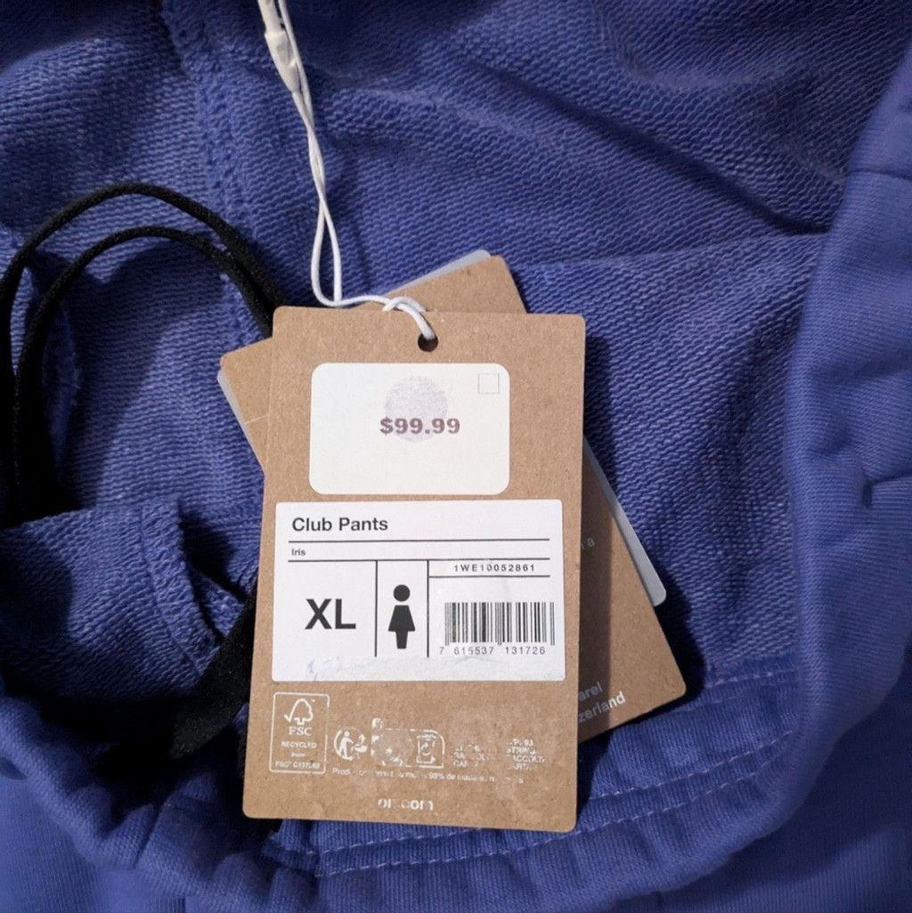 Other Run On Cloud Purple Club Fleece Pants Size XL Size 38" / US 16 / IT 52 - 4 Thumbnail