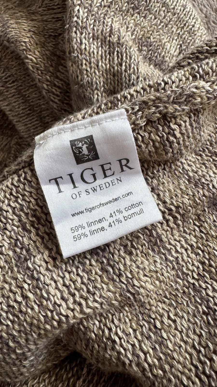 If Six Was Nine Archive Helmut Lang LGB Style Linen Knit Raw Hem Jumper Size US S / EU 44-46 / 1 - 5 Thumbnail