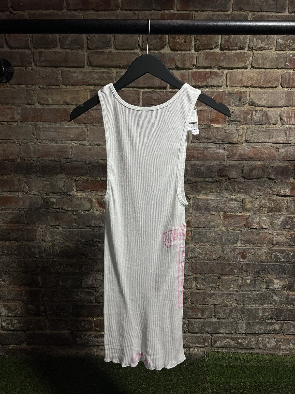 Chrome Hearts Chrome Hearts Tank Top White/Pink Size US M / EU 48-50 / 2 - 2 Thumbnail