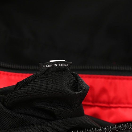 Prada Authentic PRADA Tessuto Nylon Belt Bag Red Size ONE SIZE - 13 Thumbnail