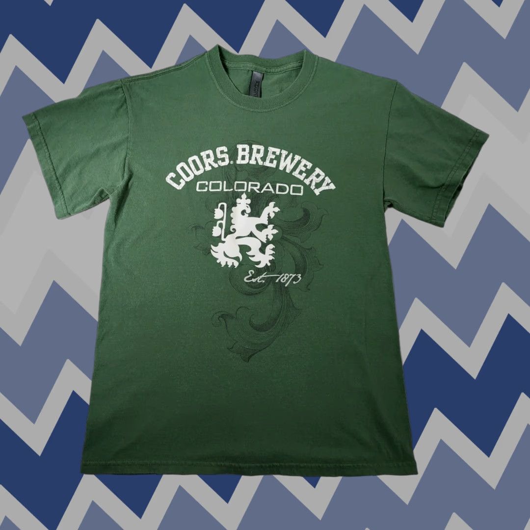 Vintage **Coors Brewery Green T-Shirt Women's Size S EUC** User: **Coors Brewery Green Women's Size S T-Shirt EUC** Size S / US 4 / IT 40 - 1 Thumbnail