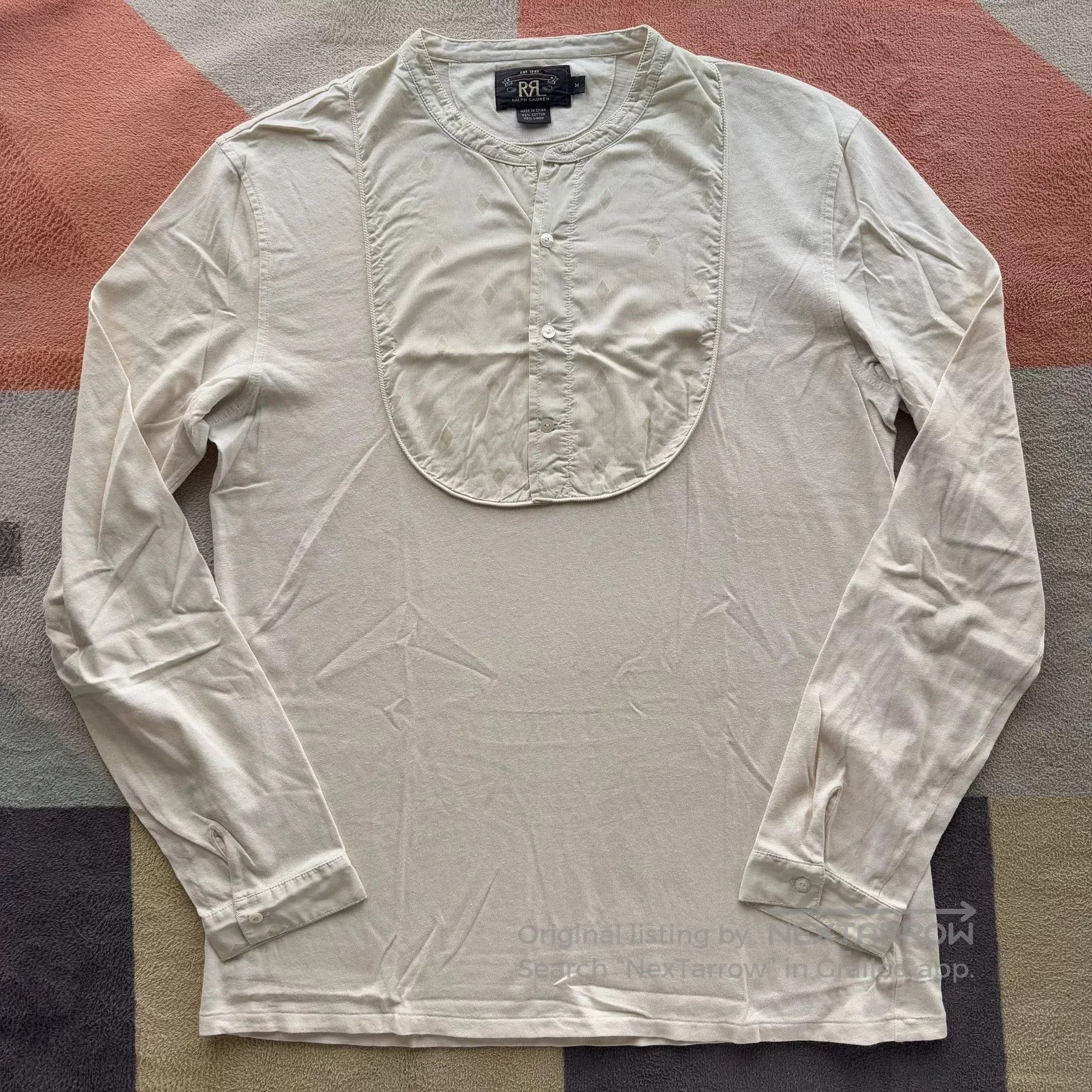 RRL Ralph Lauren RRL Ralph Lauren Henley Long Sleeve T. Size US M / EU 48-50 / 2 - 1 Thumbnail