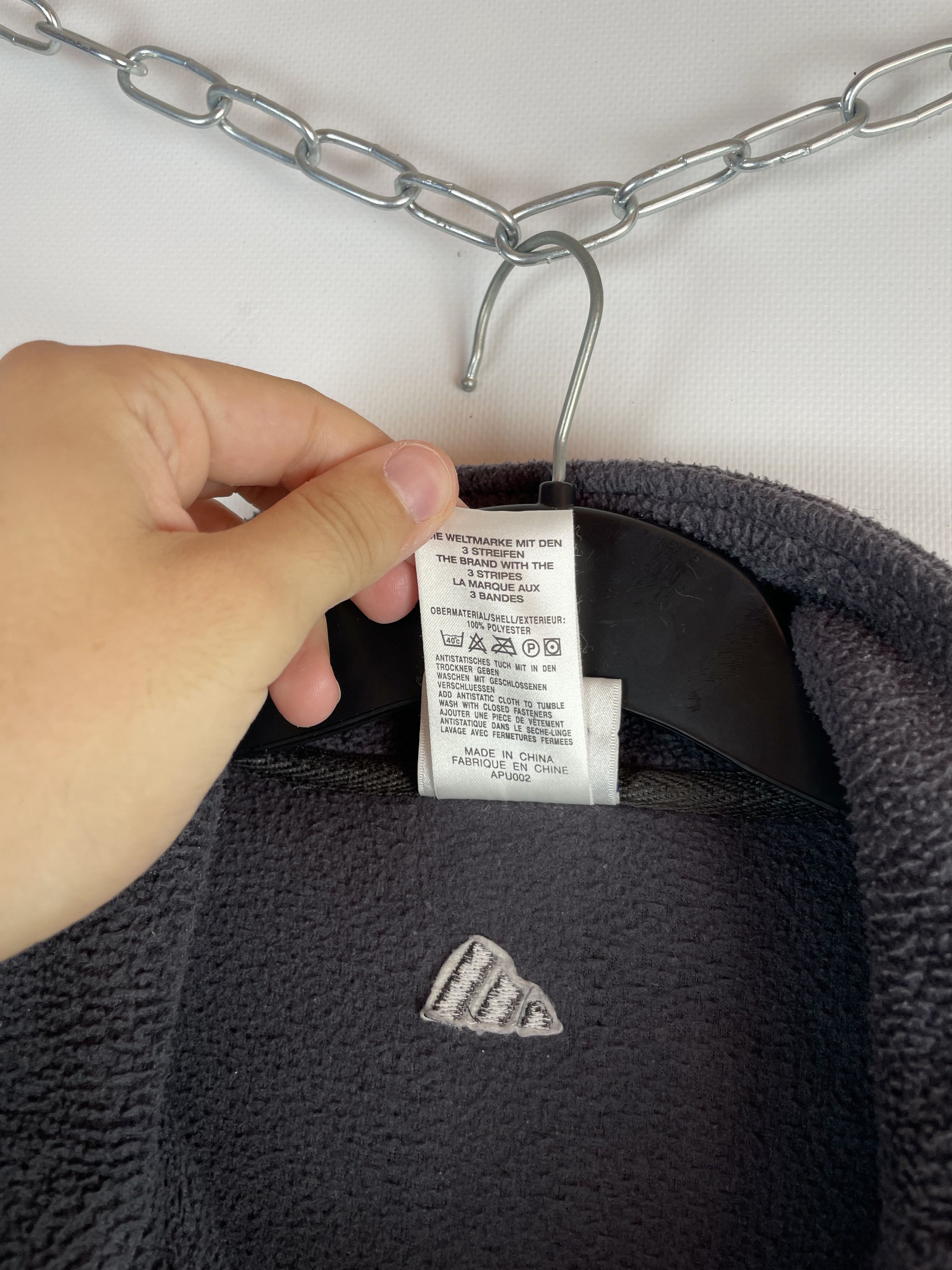 Adidas Vintage 90s Adidas Fleece Sweatshirt Size US S / EU 44-46 / 1 - 7 Thumbnail
