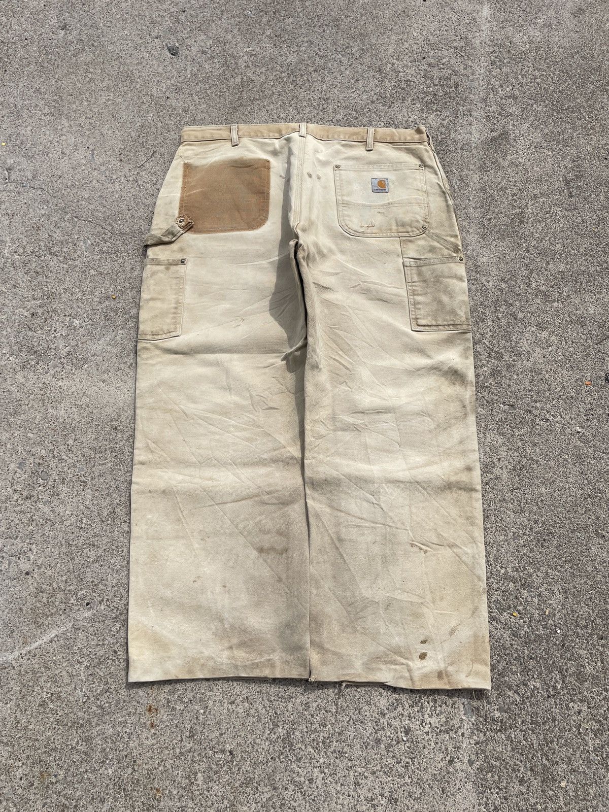 Carhartt Ghost Pocket Faded & Repaired Carhartt Double Knees Size US 38 / EU 54 - 1 Thumbnail