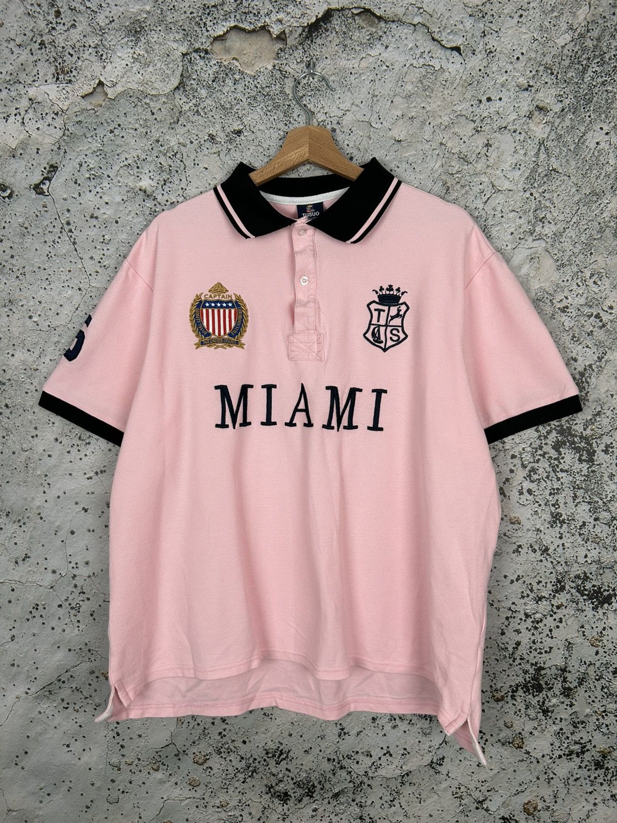 Vintage Vintage Miami Chief Keef Polo Tee Rugby Streetwear Hype Size US XXL / EU 58 / 5 - 1 Thumbnail
