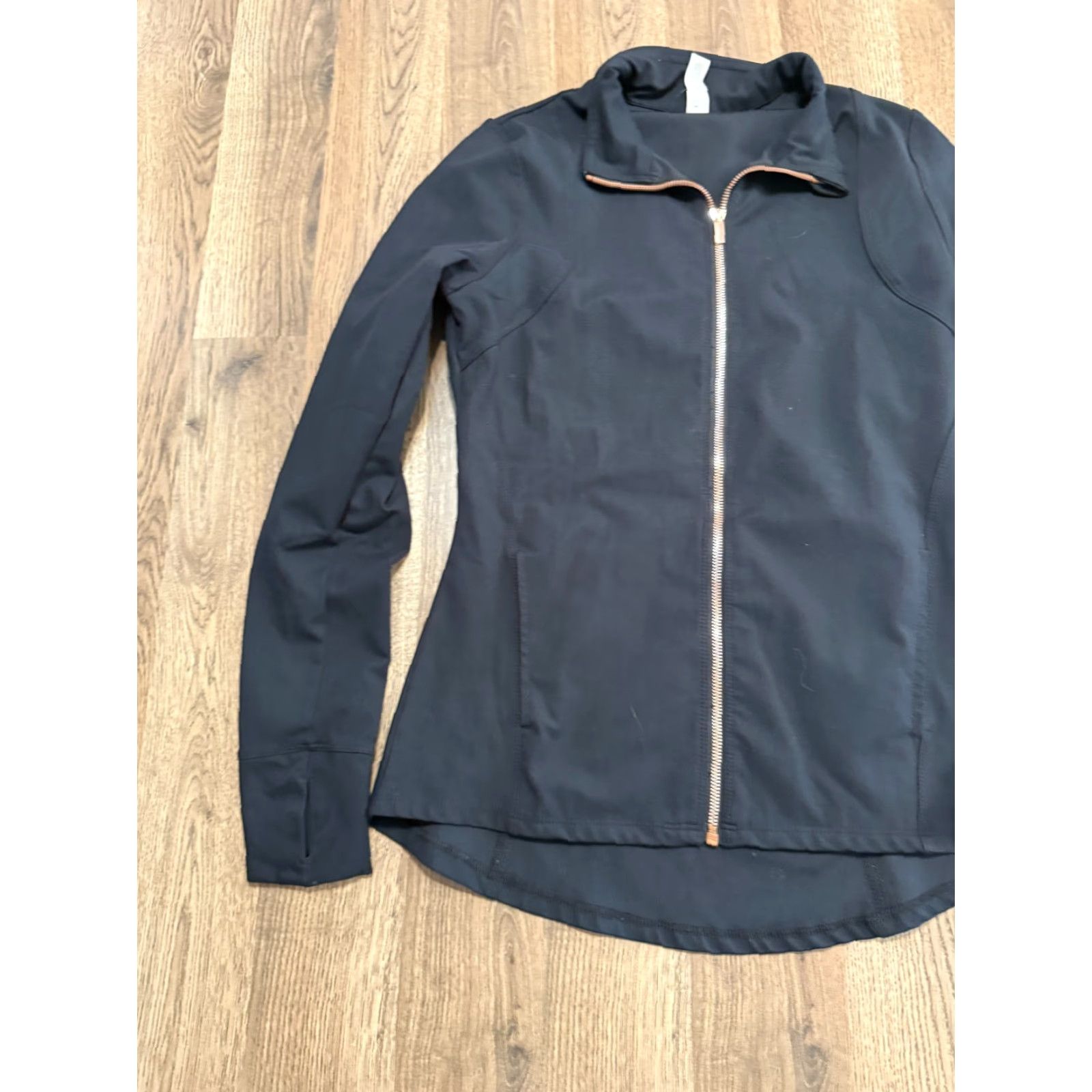 New Balance New Balance Balance Collection Shirt Women's Medium Black Long Sleeve Zip up Shirt Size M / US 6-8 / IT 42-44 - 3 Thumbnail