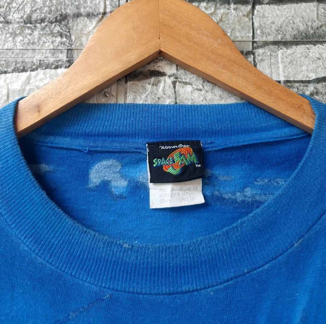 Cartoon Network Vtg 90s Warner Bros Taz Space Jam Tshirt Size US L / EU 52-54 / 3 - 6 Thumbnail