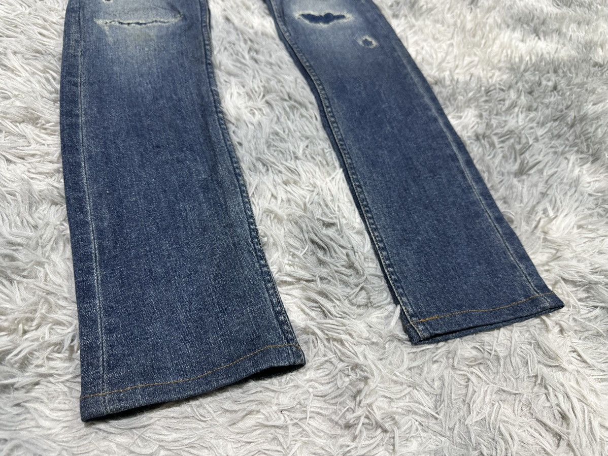 Number (N)ine 🔥Y2K 2000s Number (N)ine Note Denim Distressed Size US 30 / EU 46 - 3 Thumbnail