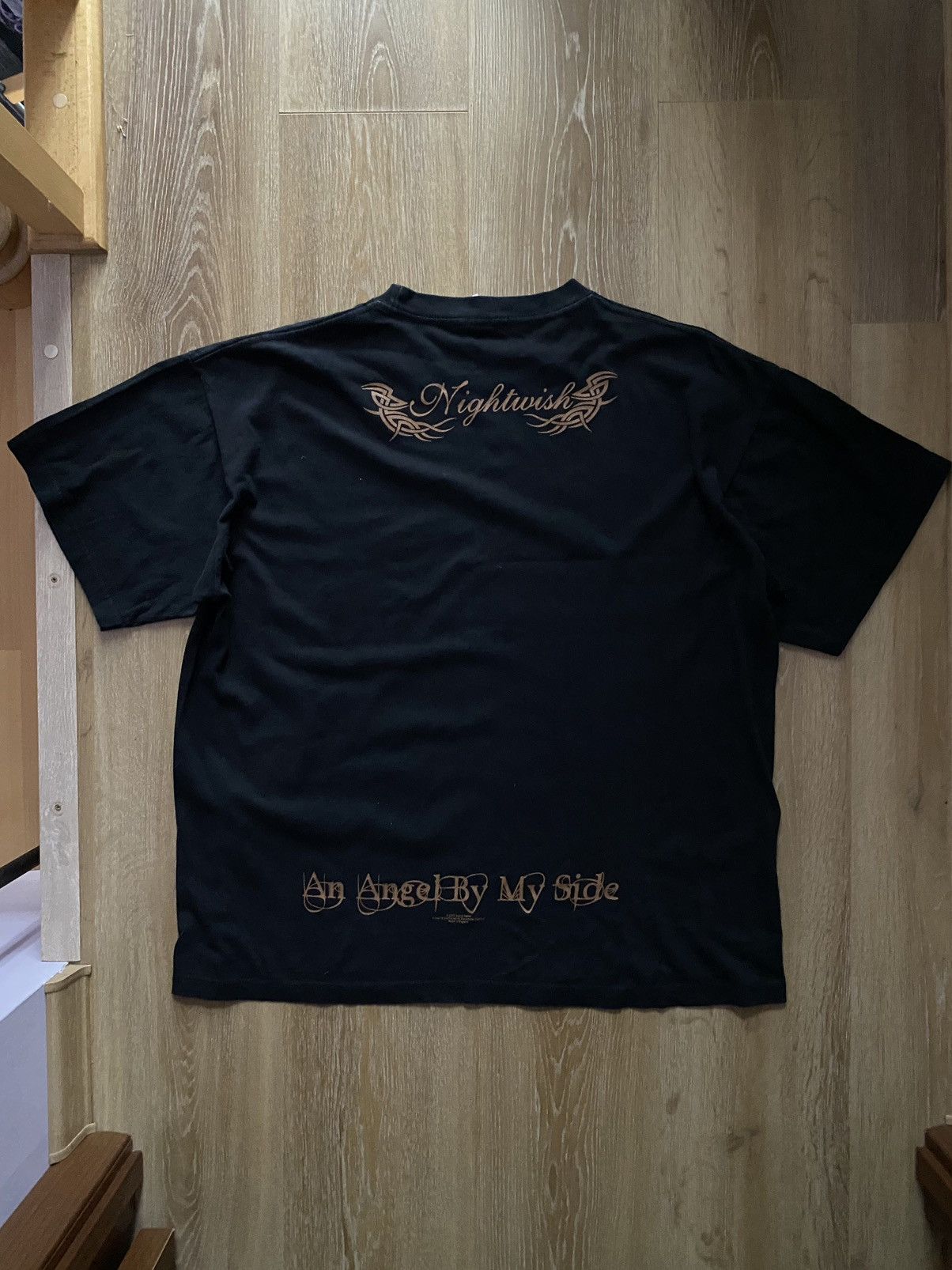 Band Tees Nighwish an angel my side vintage 2005 00 90s tee Size US XL / EU 56 / 4 - 4 Thumbnail