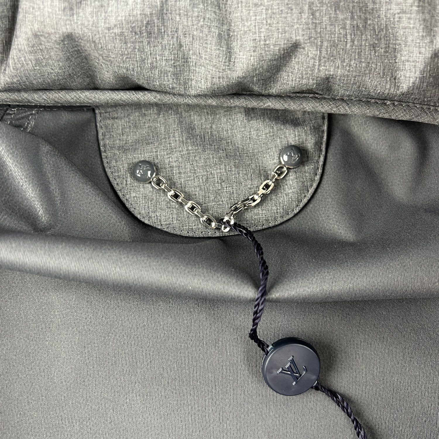 Louis Vuitton Louis Vuitton Grey Flag Windbreaker Jacket Size US L / EU 52-54 / 3 - 5 Thumbnail